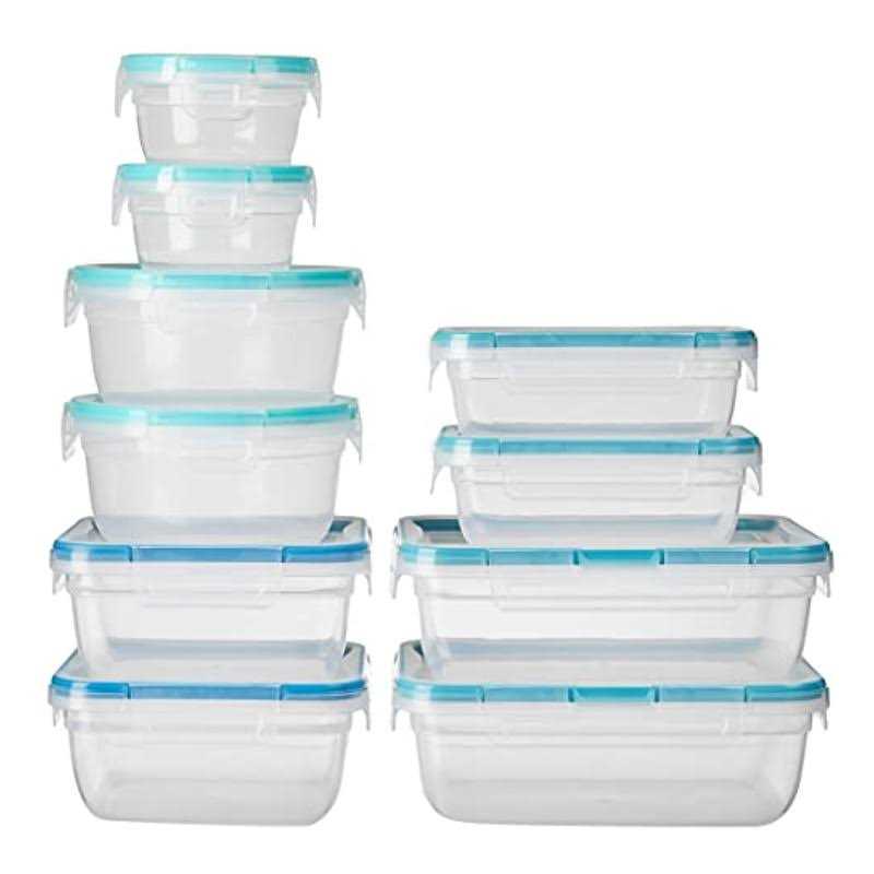Snapware Total Solutions 20-Piece Plastic Food Storage Container Set