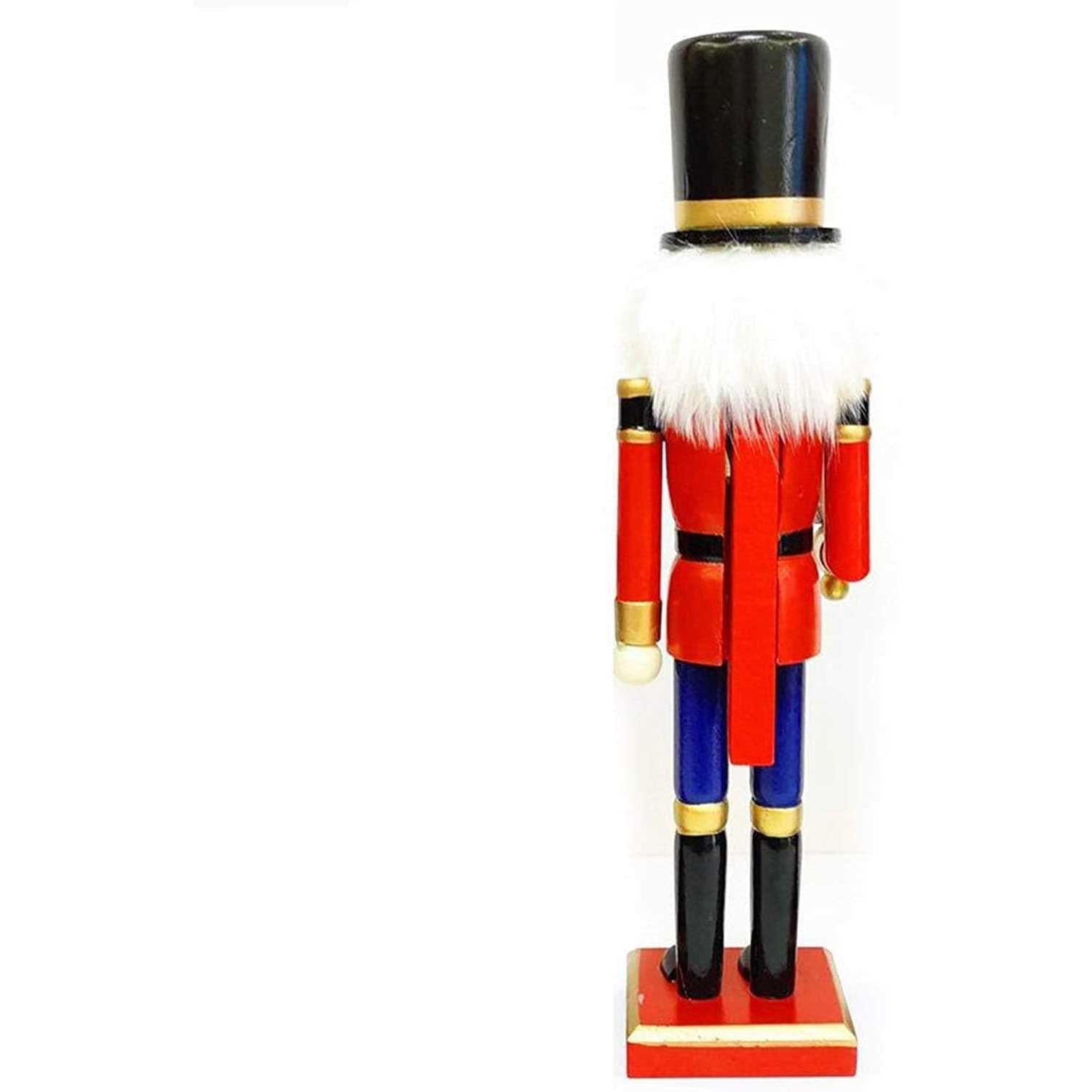 Christmas Nutcracker Christmas Wooden Nutcracker Ornaments Nutcracker Puppet for Kids