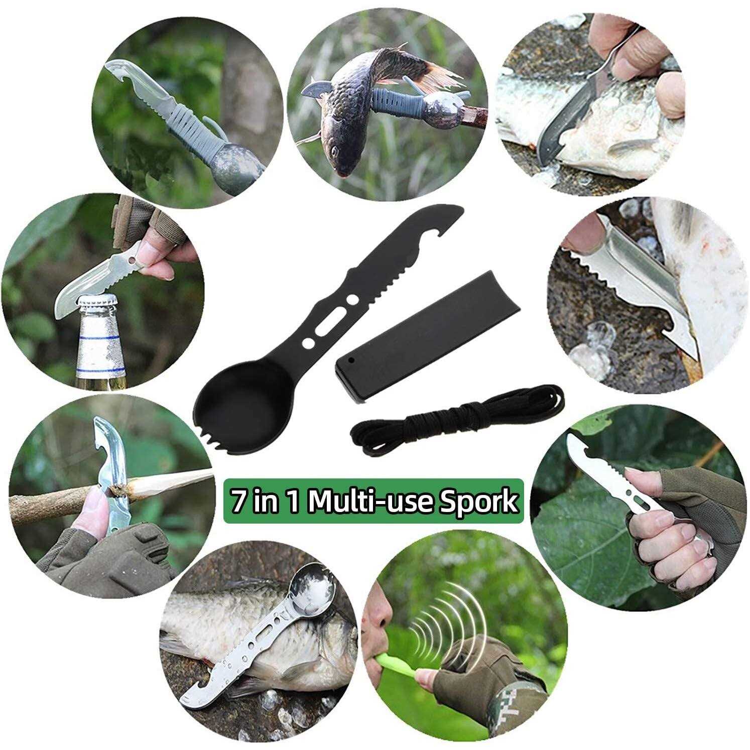 VEITORLD Gifts for Men Dad Him Christmas, Survival Gear and Equipment 12 in 1