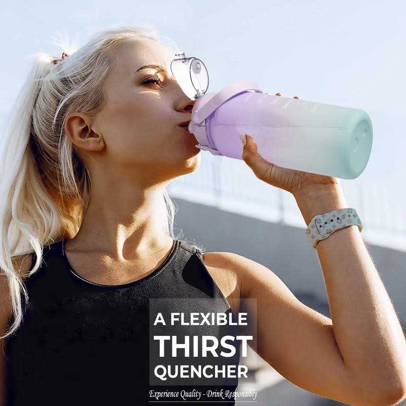 You Got This Living Motivational Water Bottle With Time Marker Gallon Water Bottle With Straw