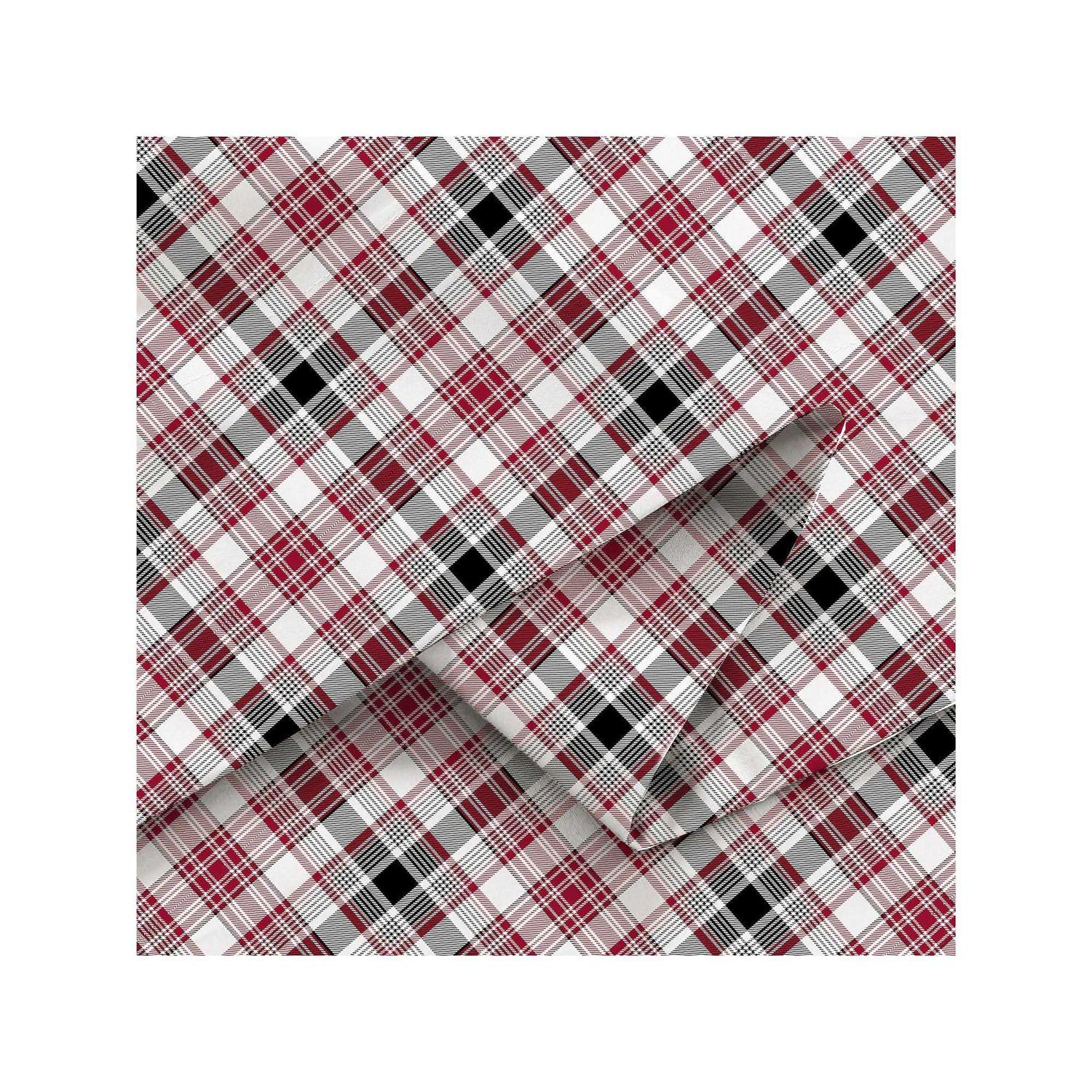 100% Cotton Super-Soft Flannel Sheet Set Color Sense