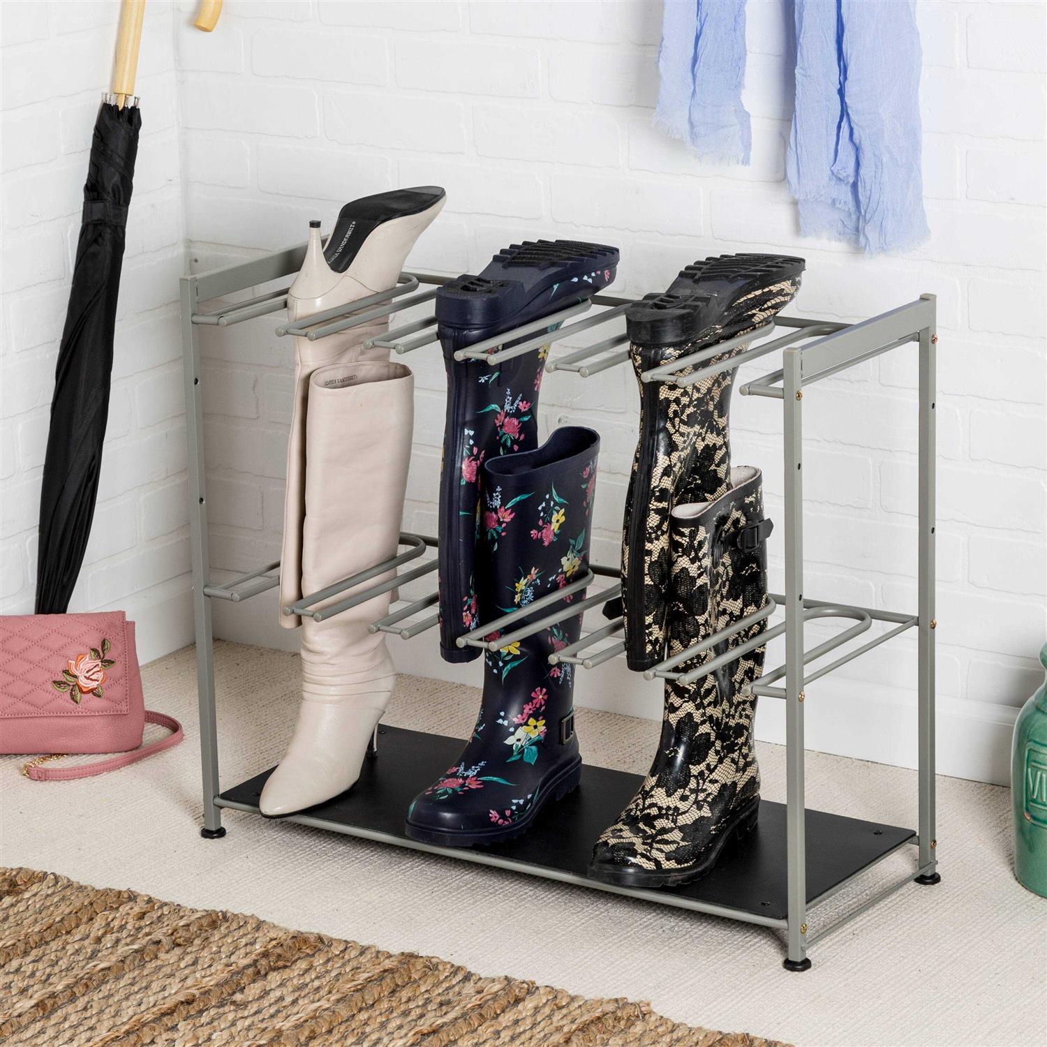 Honey-Can-Do Hanging Boot Storage & Drying Rack