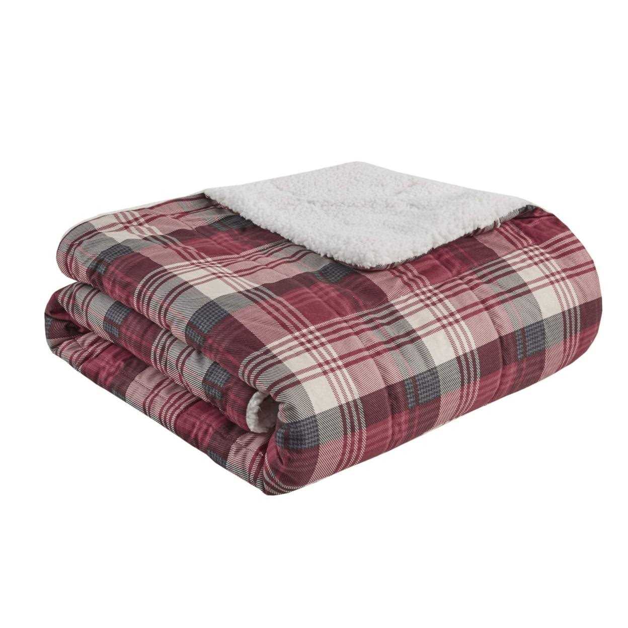 Woolrich Tasha Oversized Sofstpun Down Alternative Throw