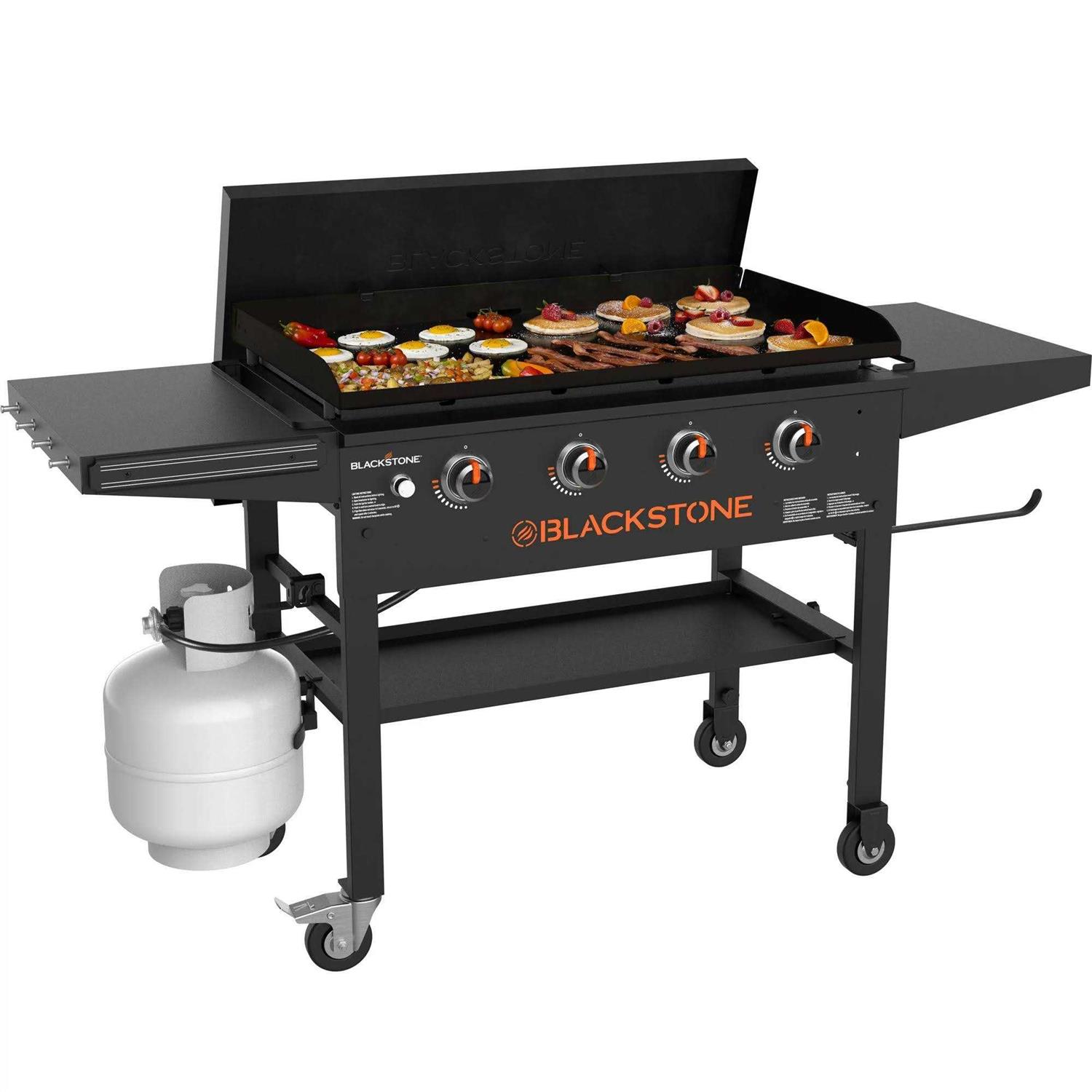 Blackstone 4-Burner 36 Griddle Cooking Station with Hard Cover