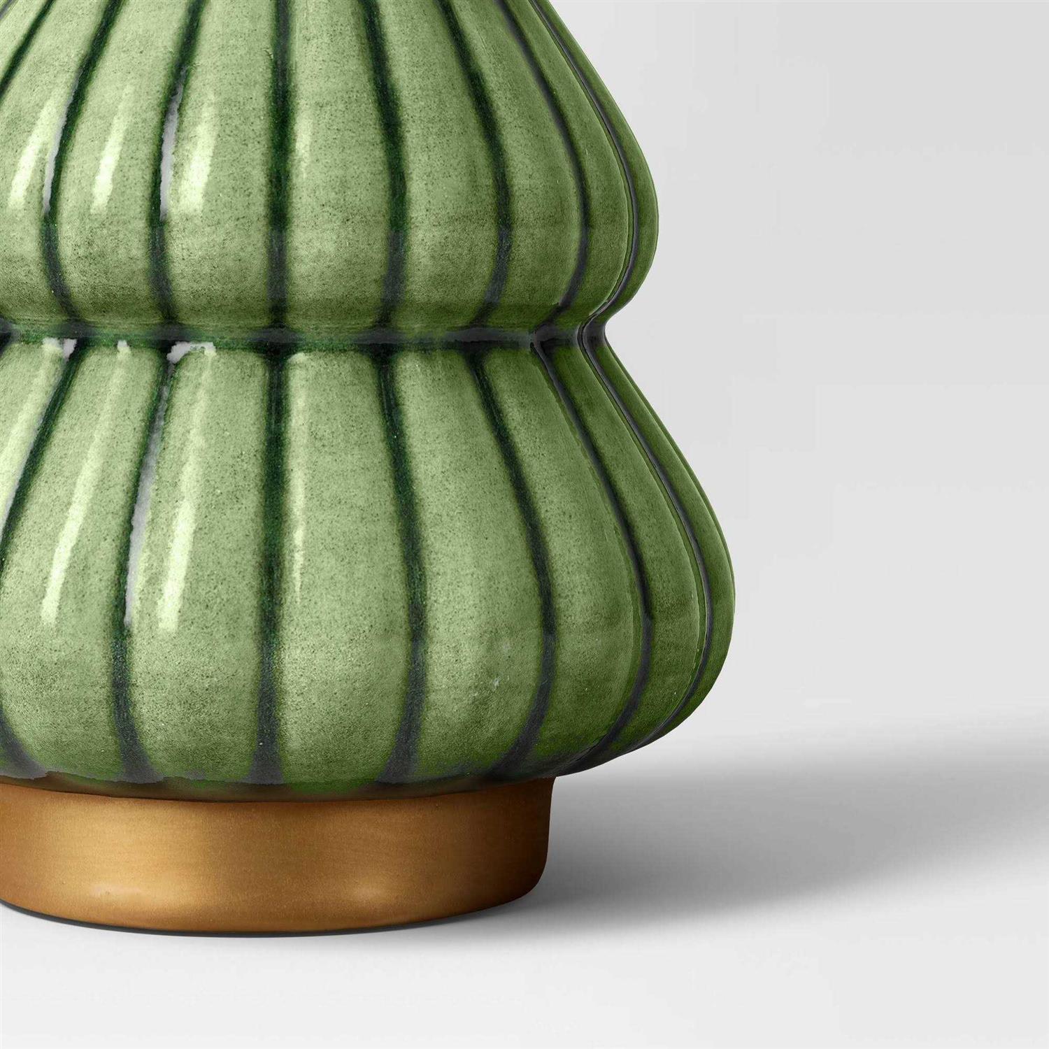 Threshold Scalloped Ceramic Christmas Tree