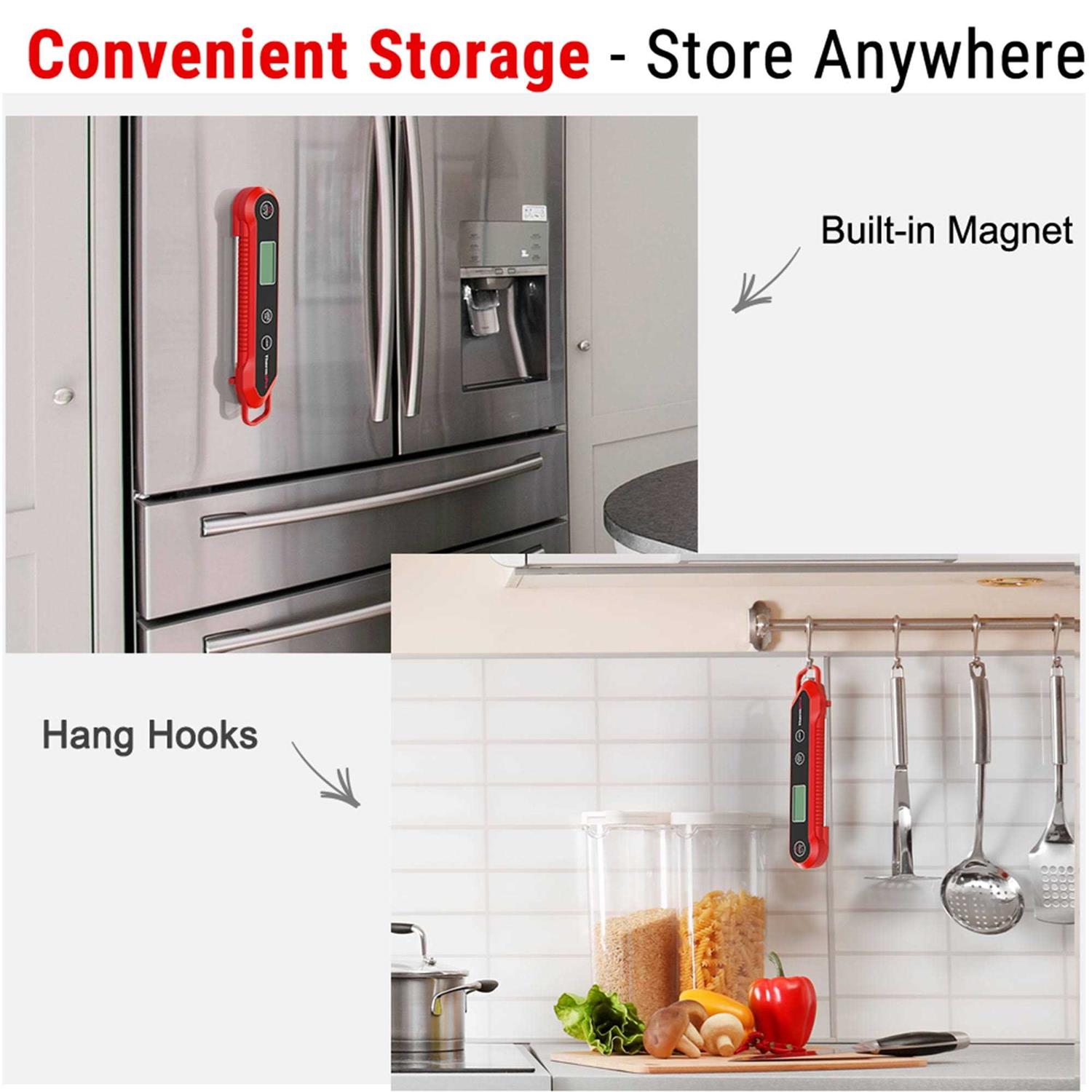 Thermopro Waterproof Digital Instant Read Meat Thermometer Food Candy Cooking Kitchen Thermometer