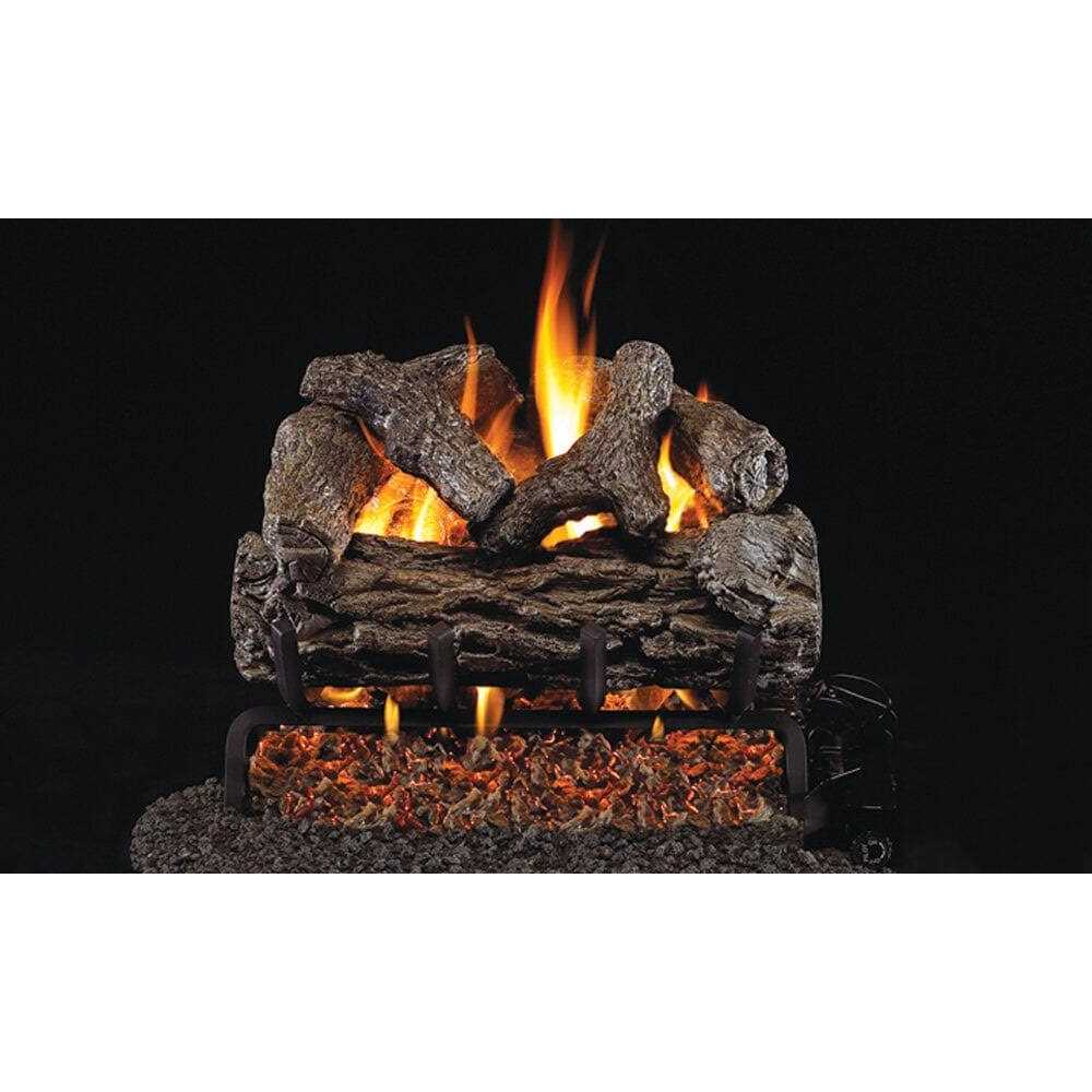 Real Fyre Golden Oak Vented Gas Log Set