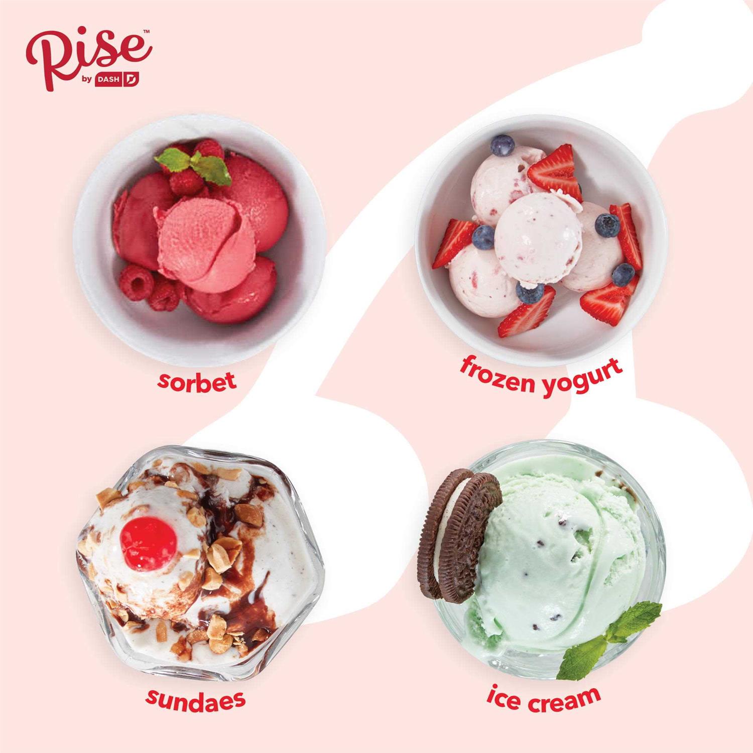 Rise by Dash Personal Ice Cream Maker RPIC100GBSK04