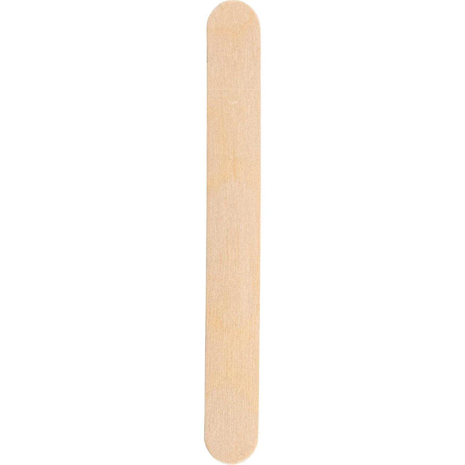 Jumbo 6 Inch Wooden Multi-Purpose Popsicle Sticks,Craft