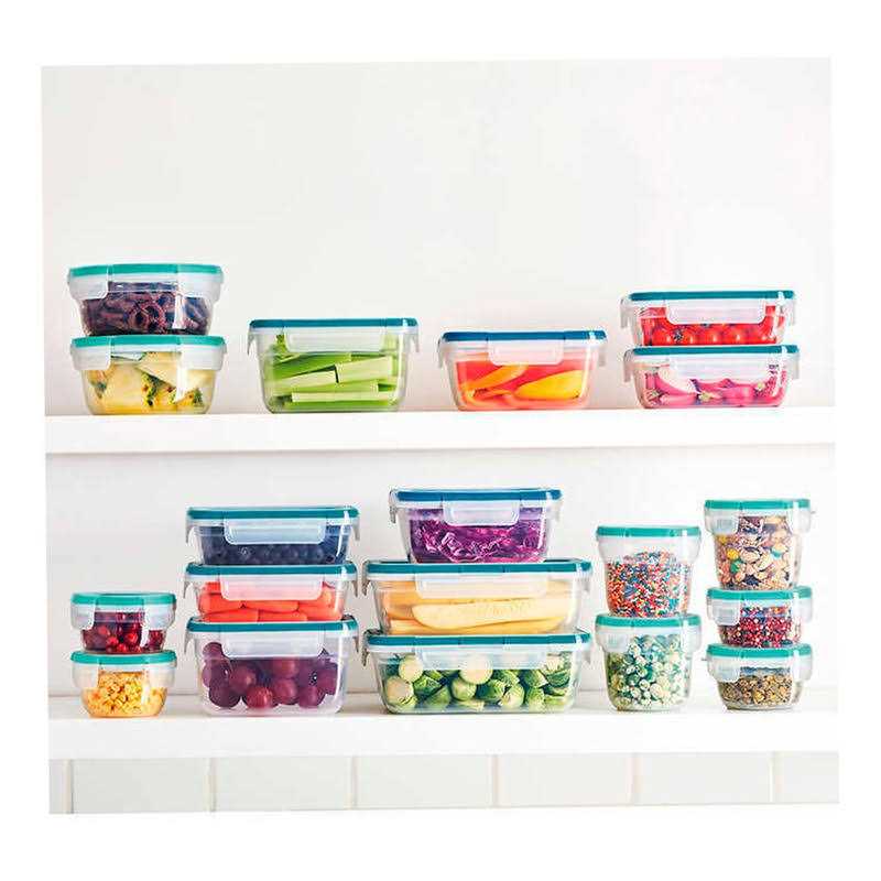 Snapware 38 piece Plastic Food Storage Set