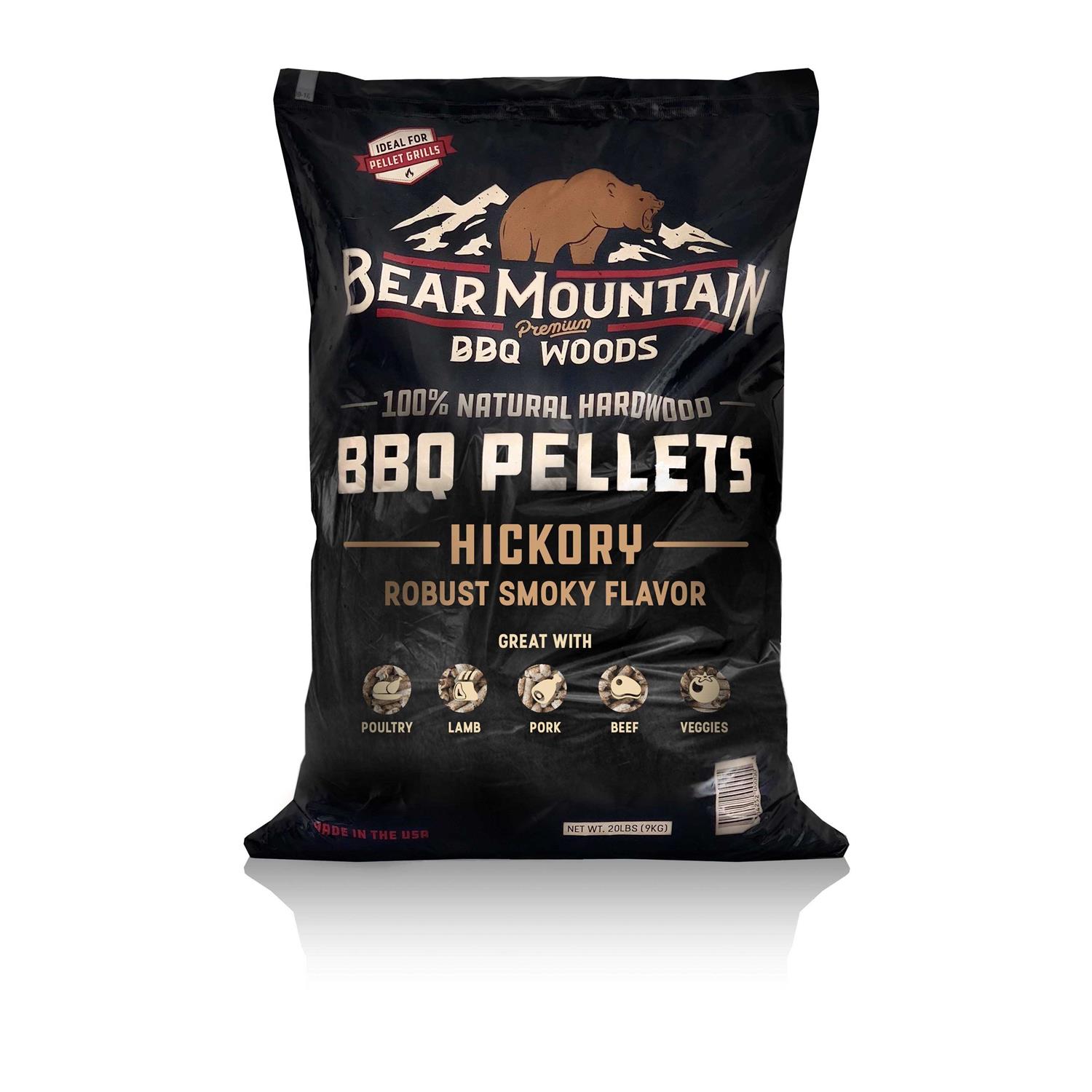 Bear Mountain BBQ Wood Pellets Hickory