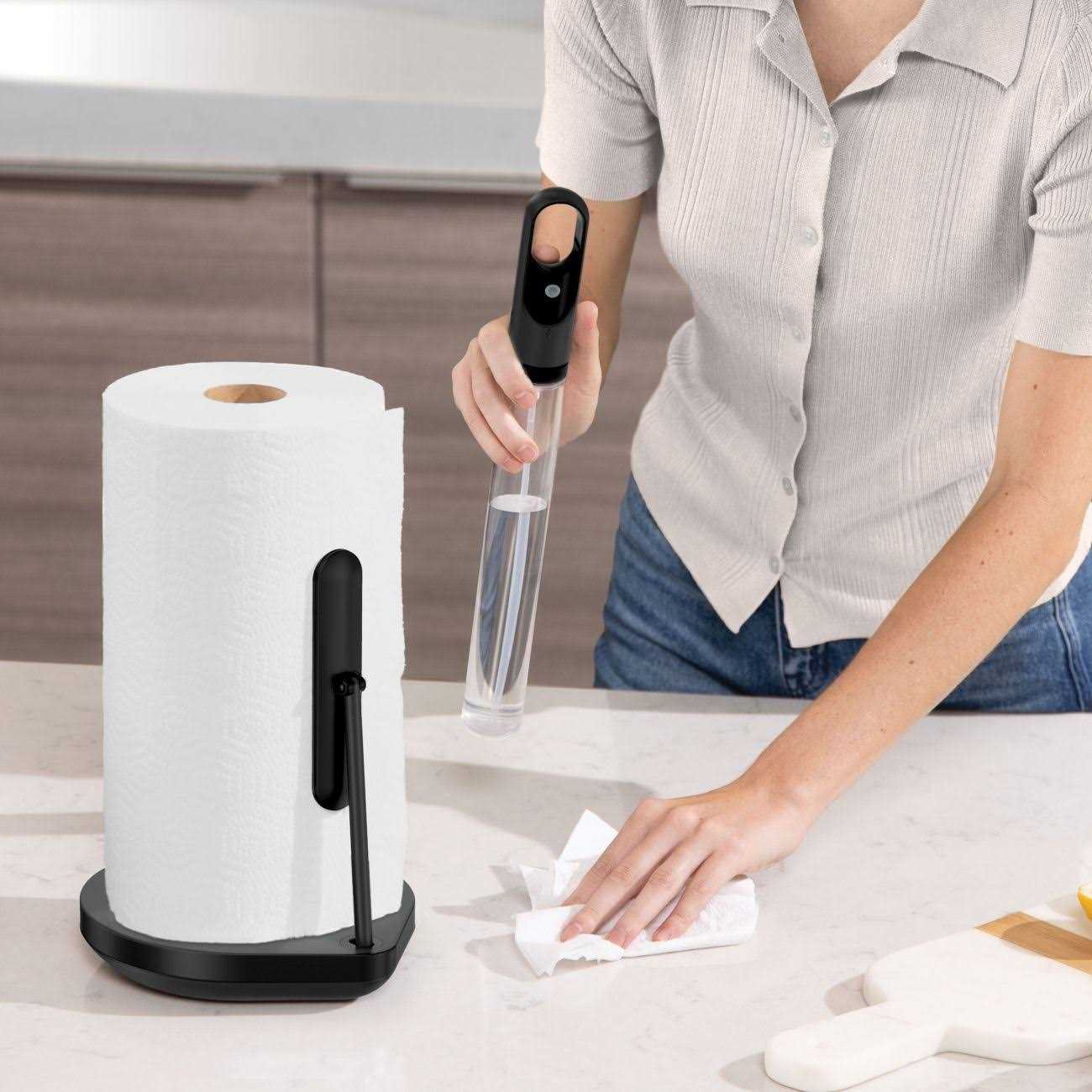 simplehuman Paper Towel & Spray Pump