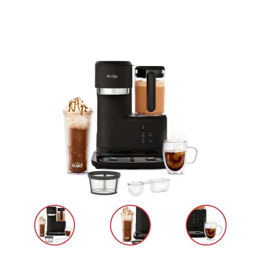Mr. Coffee Frappe Single-Serve Iced and Hot Coffee Maker/Blender