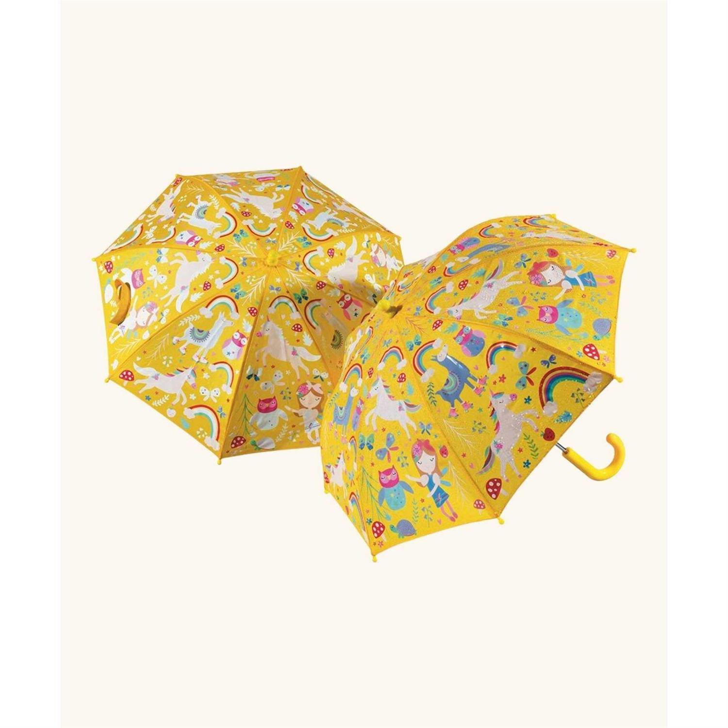 Floss & Rock Rainbow Fairy Color Changing Umbrella