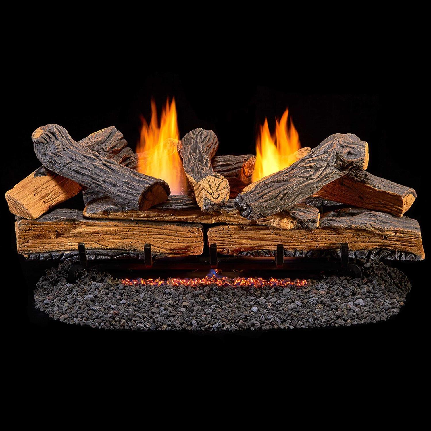 Duluth Forge Ventless Gas Log Set
