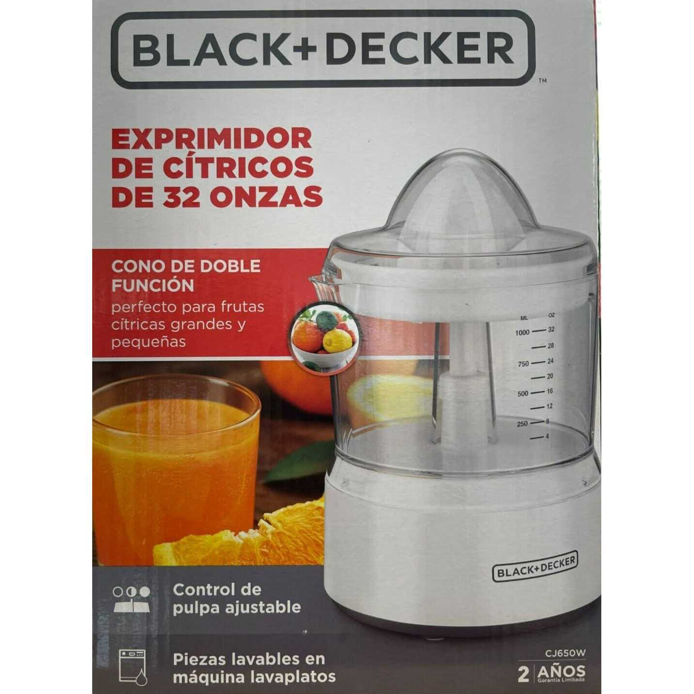 Black+decker 32oz Citrus Juicer