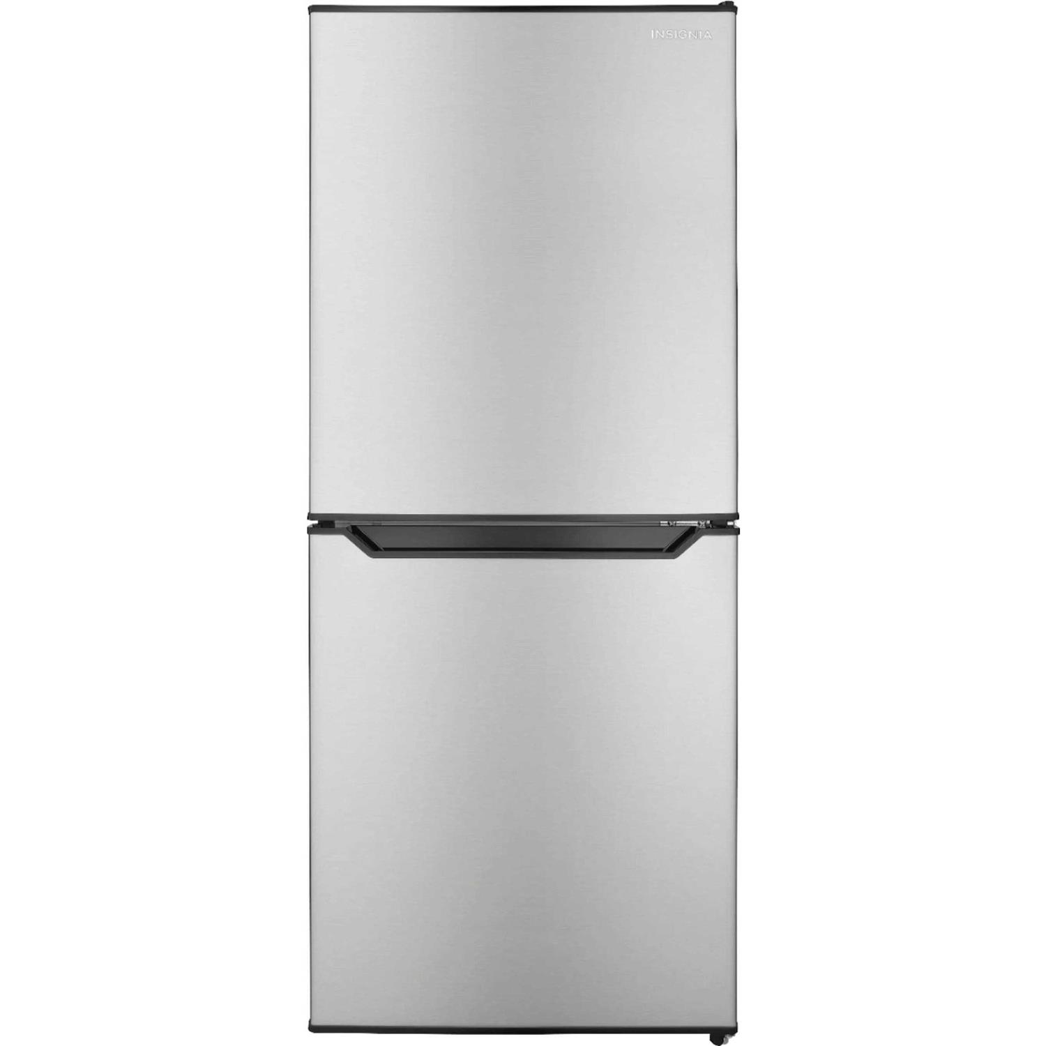 Insignia 4.9 Cu. Ft. Mini Fridge with Bottom Freezer