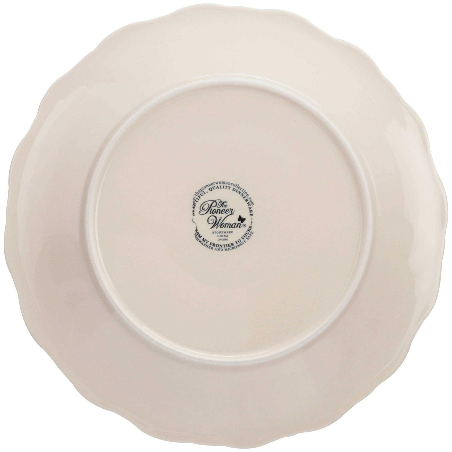 The Pioneer Woman Cowgirl Lace 12-Piece Dinnerware Set