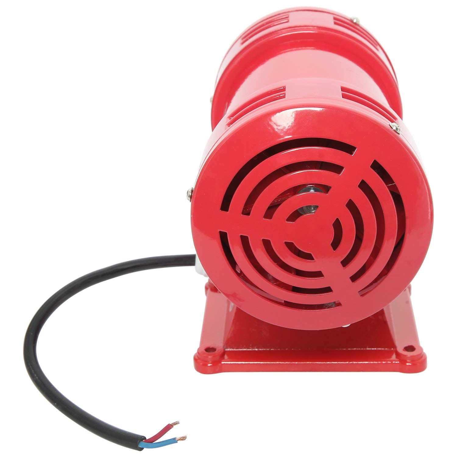 150db 110V 60HZ Industry Electric Motor Driven Siren Continuous Alarm Horn