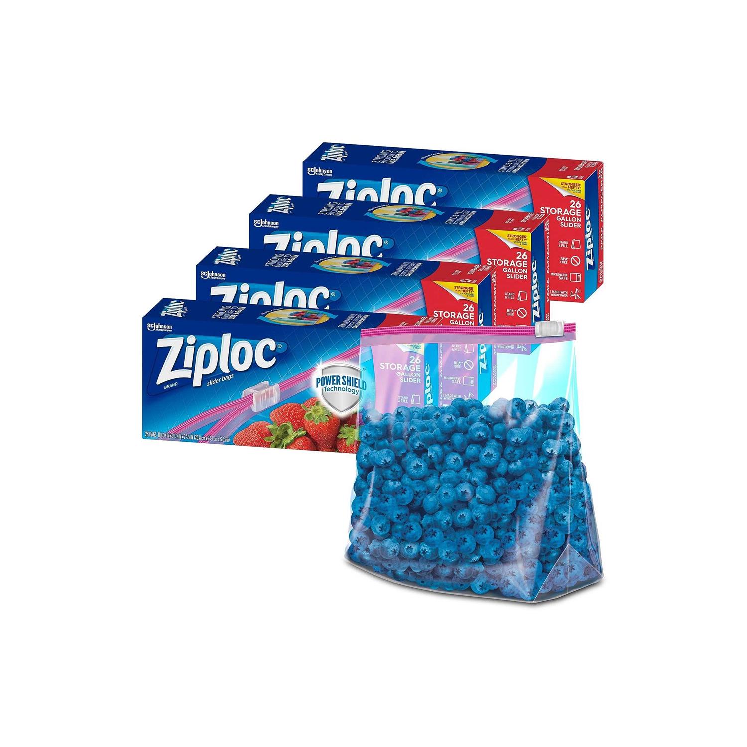 Ziploc Slider Storage Bags