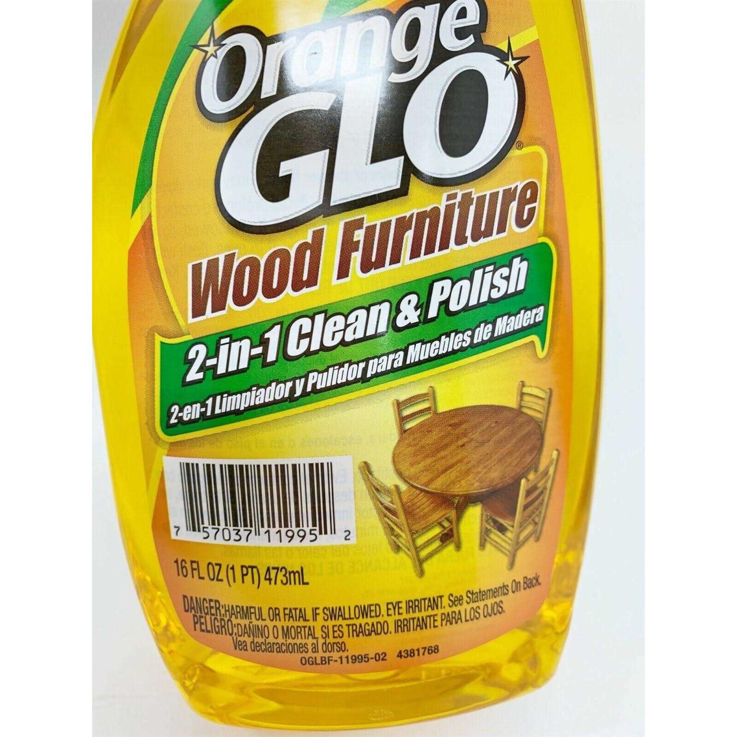 Orange Glo 2-in-1 Polish Wood Furniture