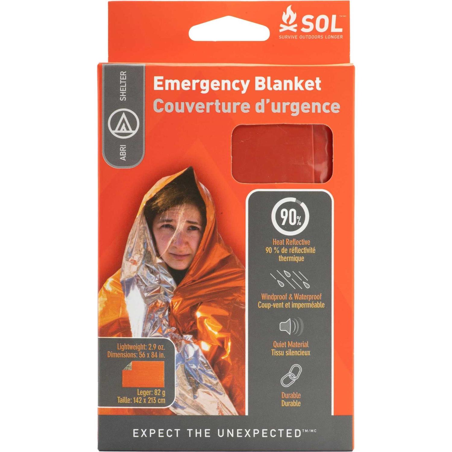 SOL Heavy Duty Emergency Blanket
