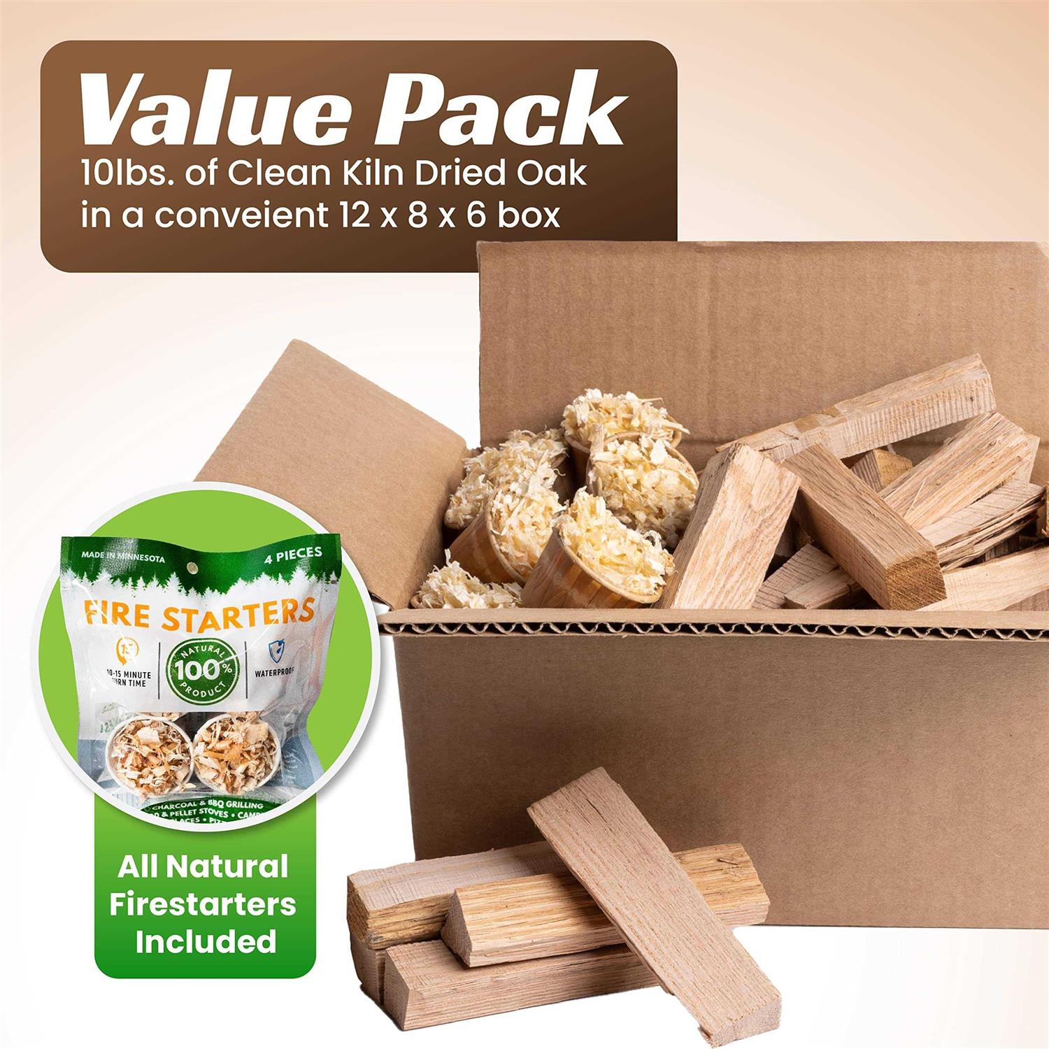 Fire Wood for Pizza Oven Oak Mini Firewood for Solo Stove