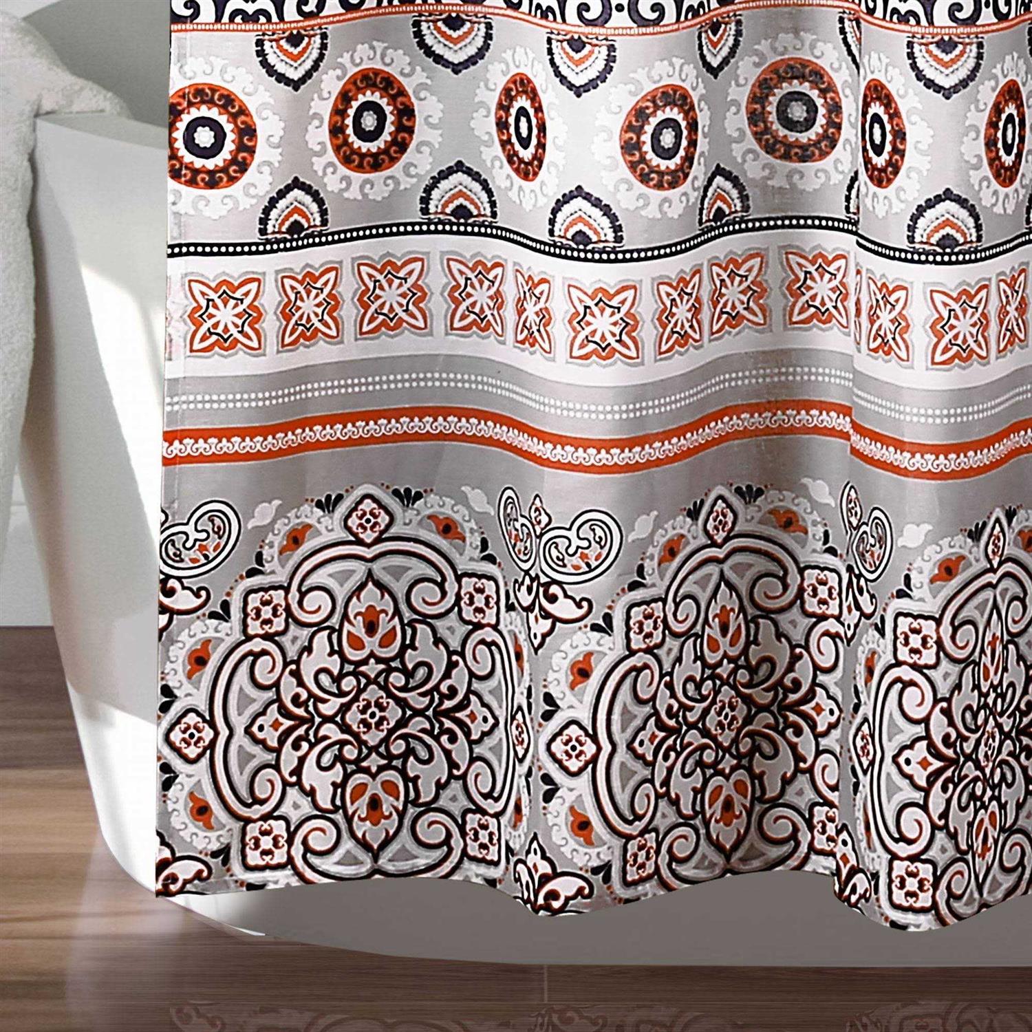 Lush Decor Nesco Stripe Shower Curtain