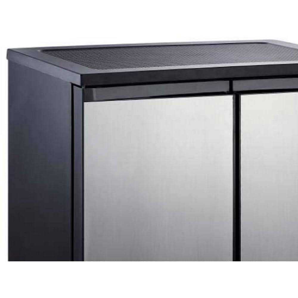 RCA 5.5 Cu ft Side by Side 2 Door Fridge Freezer Rfr551