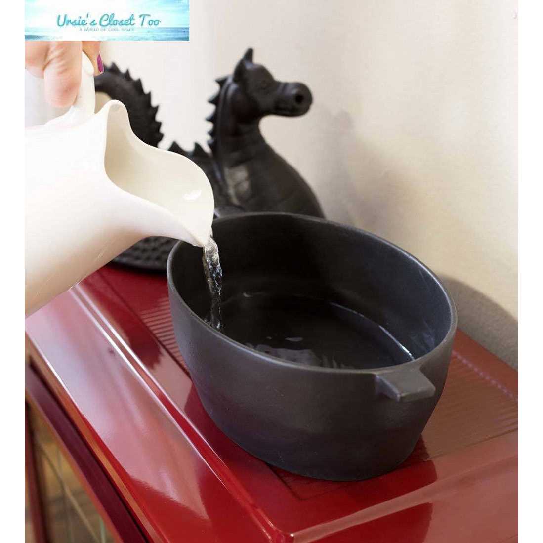 Plow & Hearth Dragon Woodstove Steamer in Cast Iron