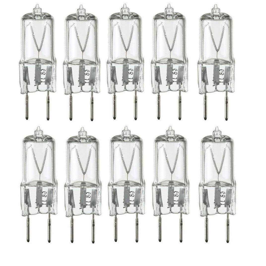 10Pack 20 Watt Xenon G8 120V T4 Light Bulbs G8 Base 120 Volt Jcd Type