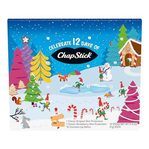 12 Days of ChapStick Holiday Advent Calendar