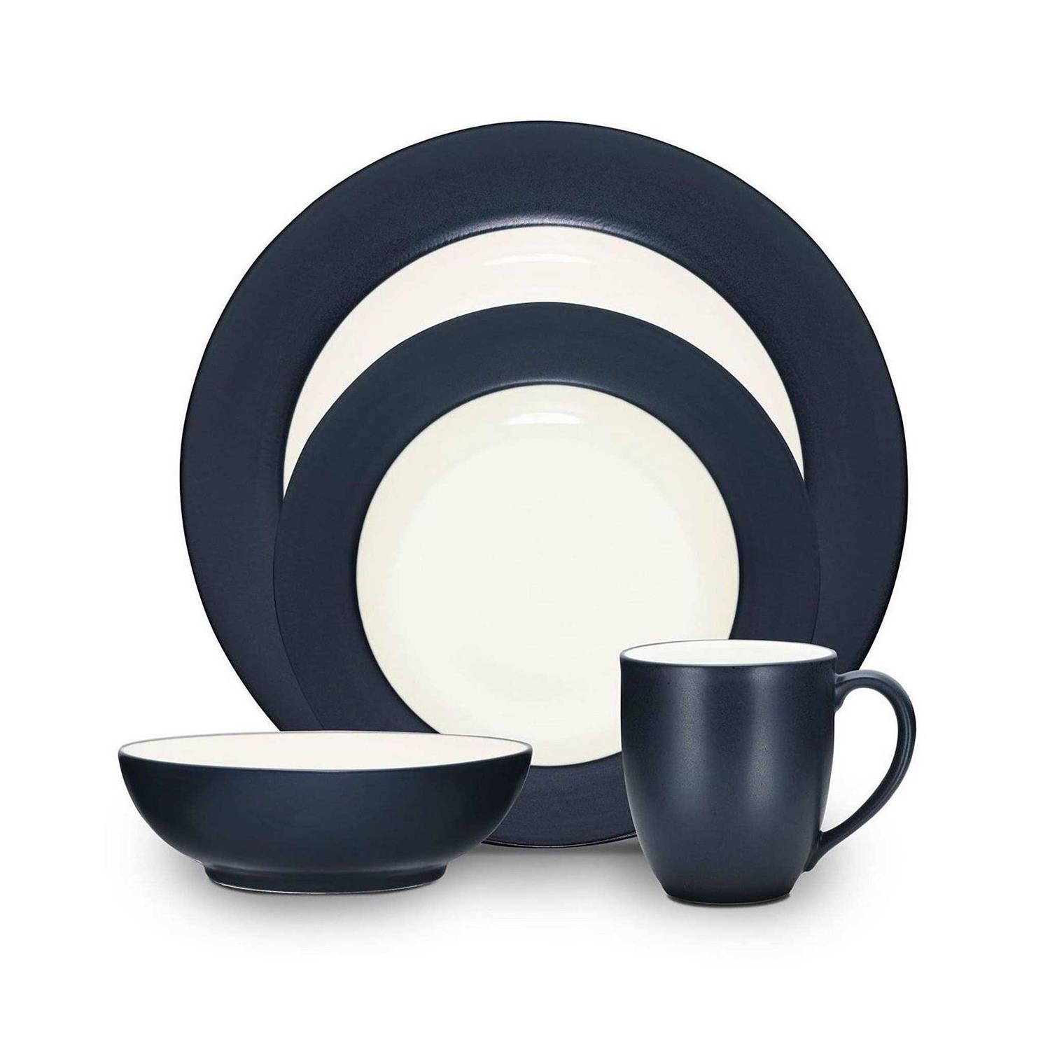 Noritake 4-Piece Colorwave Rim Place Setting