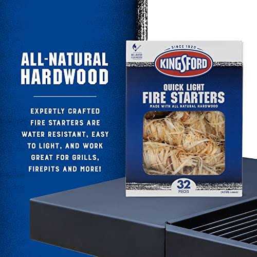 Kingsford Quick Light Odorless All Natural Wooden Fire Starter Rolls