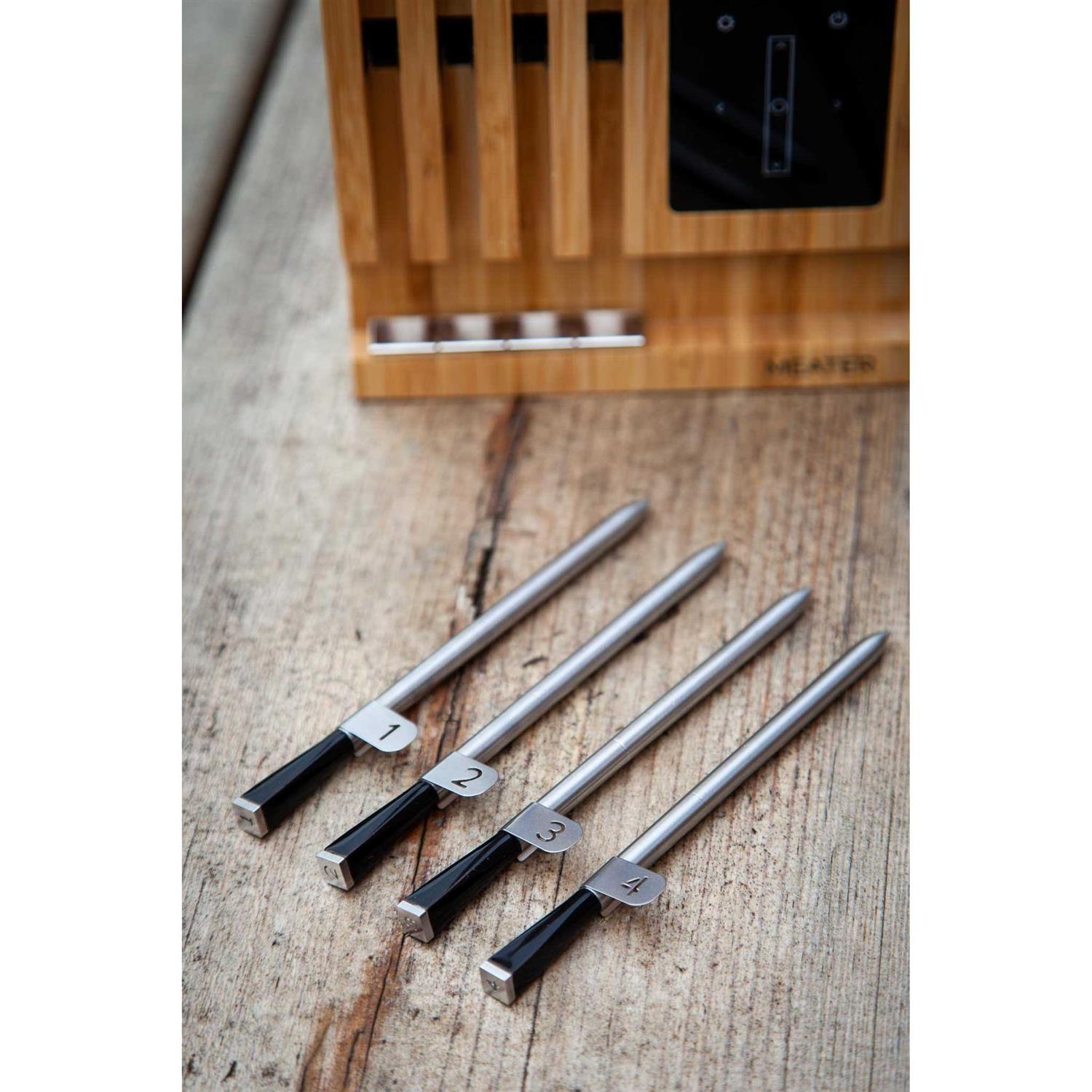 Meater Block 4-Probe Premium WiFi Smart Meat Thermometer for BBQ