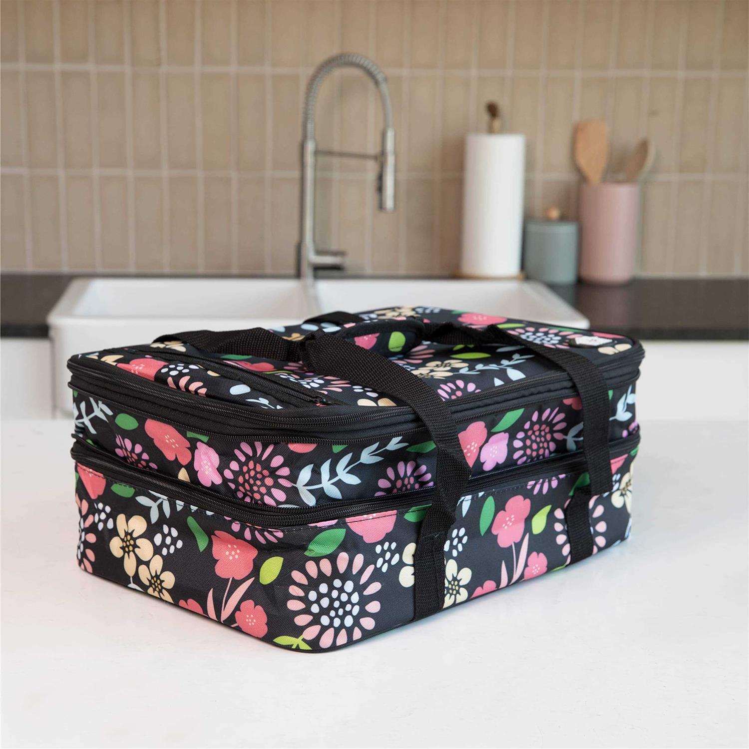 Vp Home Double Casserole Insulated Travel Carry Bag