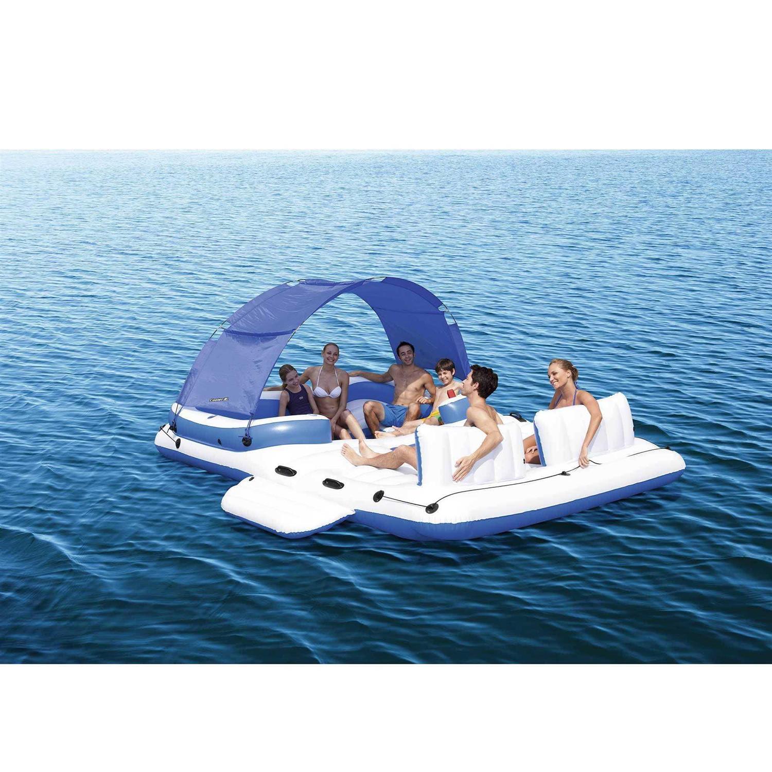 Bestway Tropical Breeze 6 Person Floating Island Raft