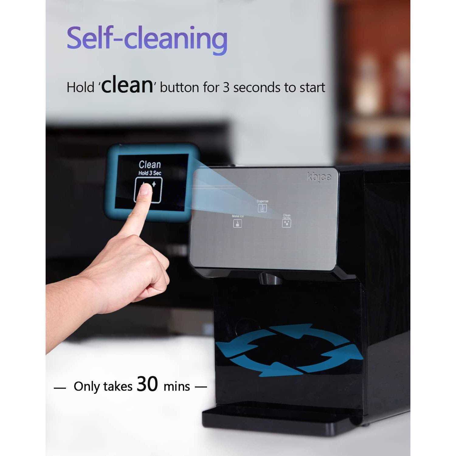 KBICE 2.0 Self Dispensing Countertop Nugget Ice Maker