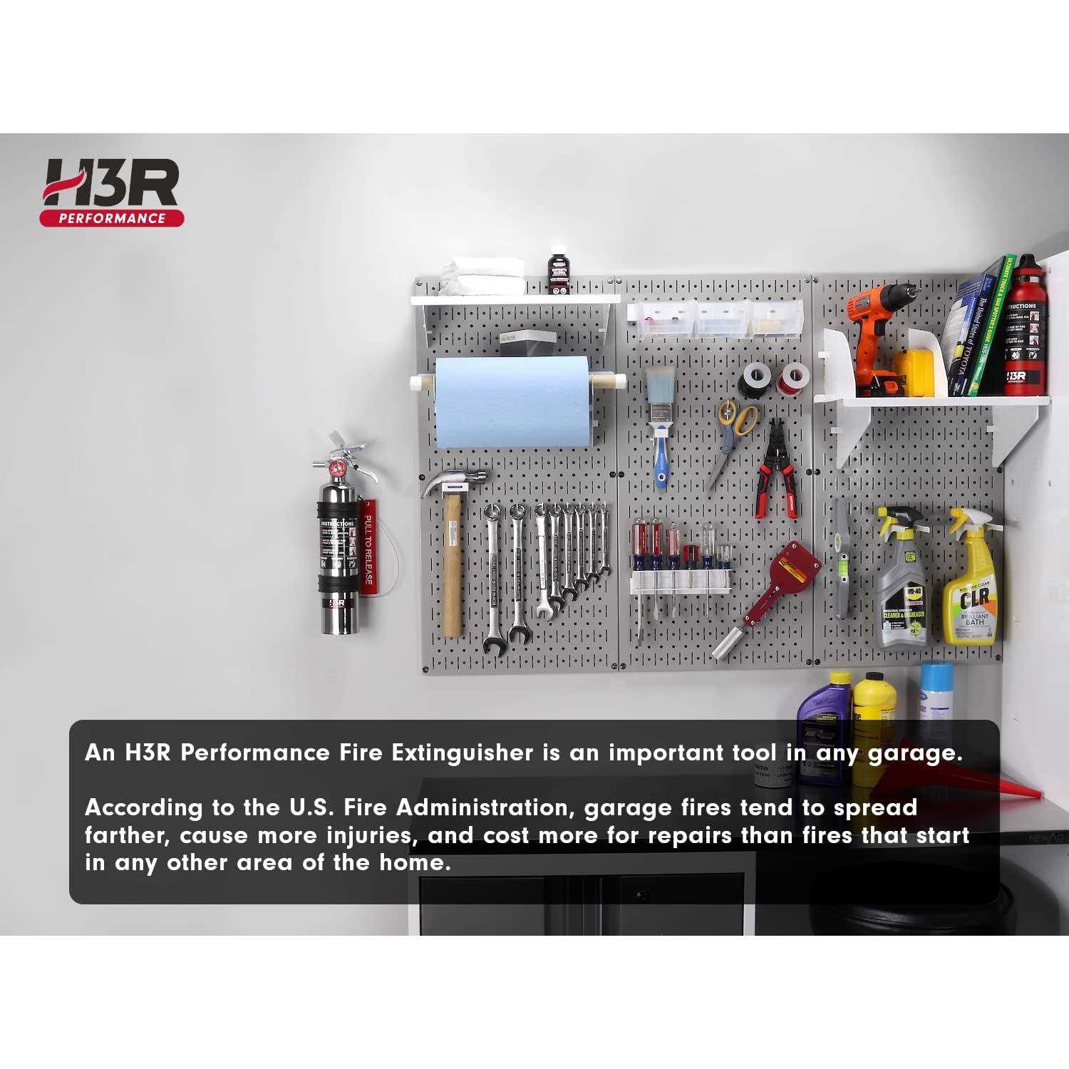 H3R Performance MaxOut Dry Chemical Fire Extinguisher MX100