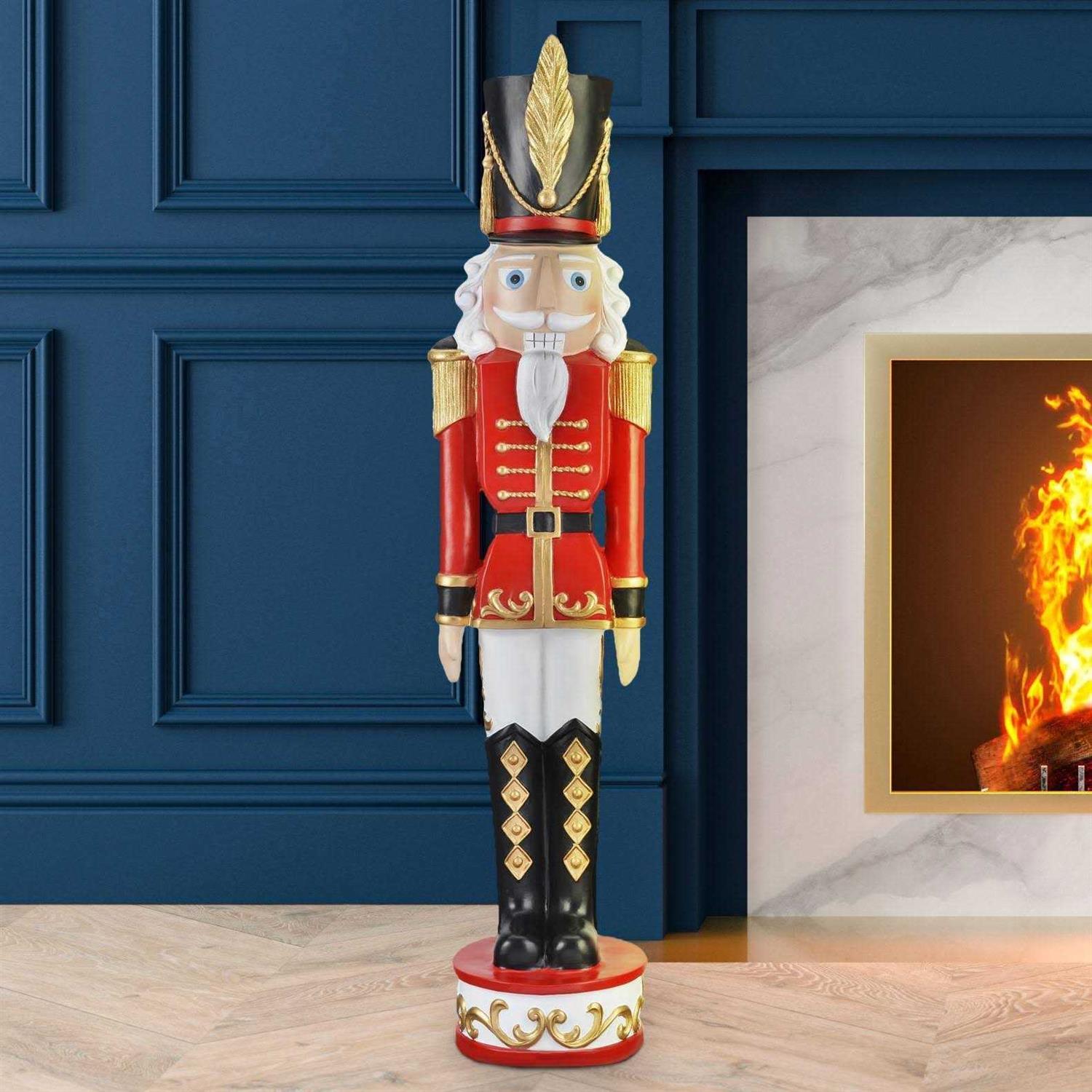 Haute Decor Red Christmas Nutcracker