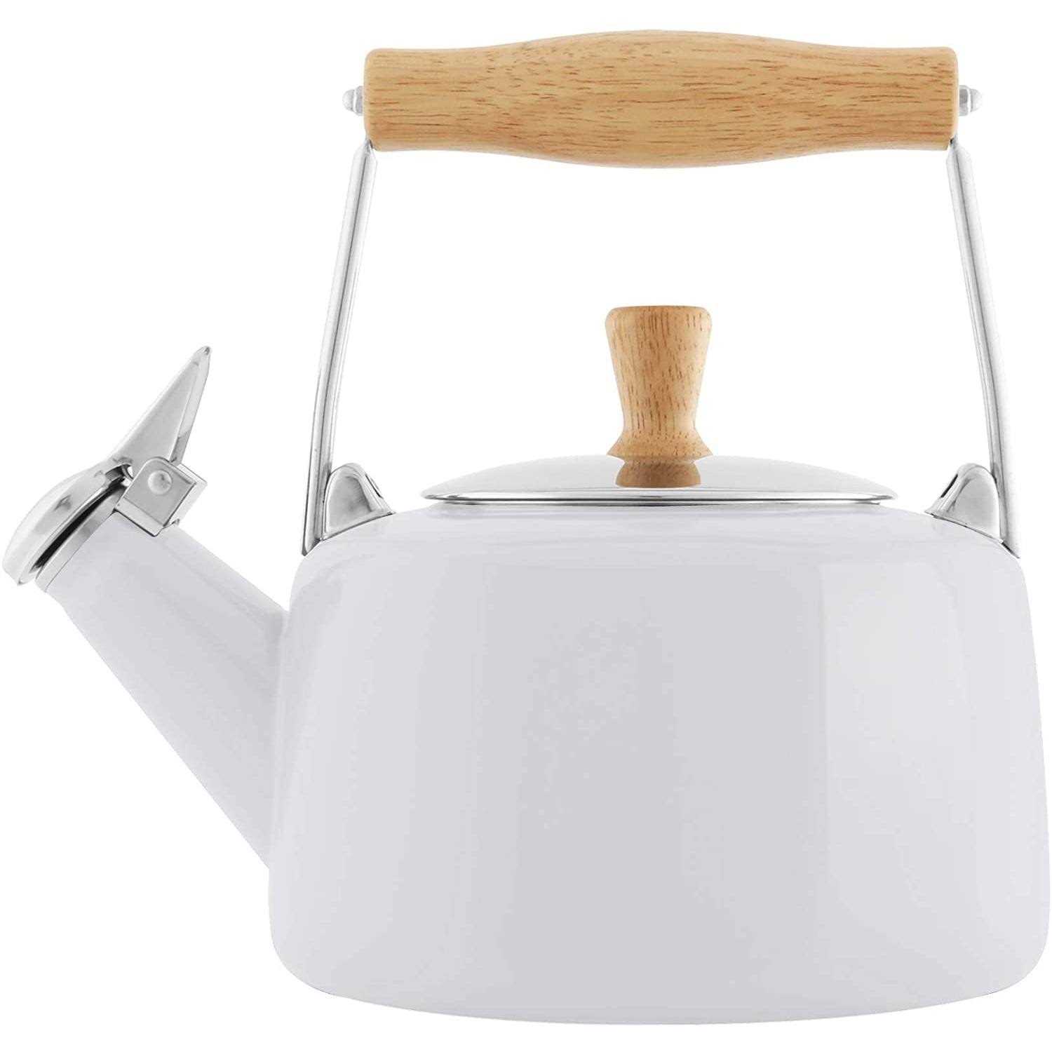 Chantal 1.4 qt. Enamel-on-Steel Sven Tea Kettle