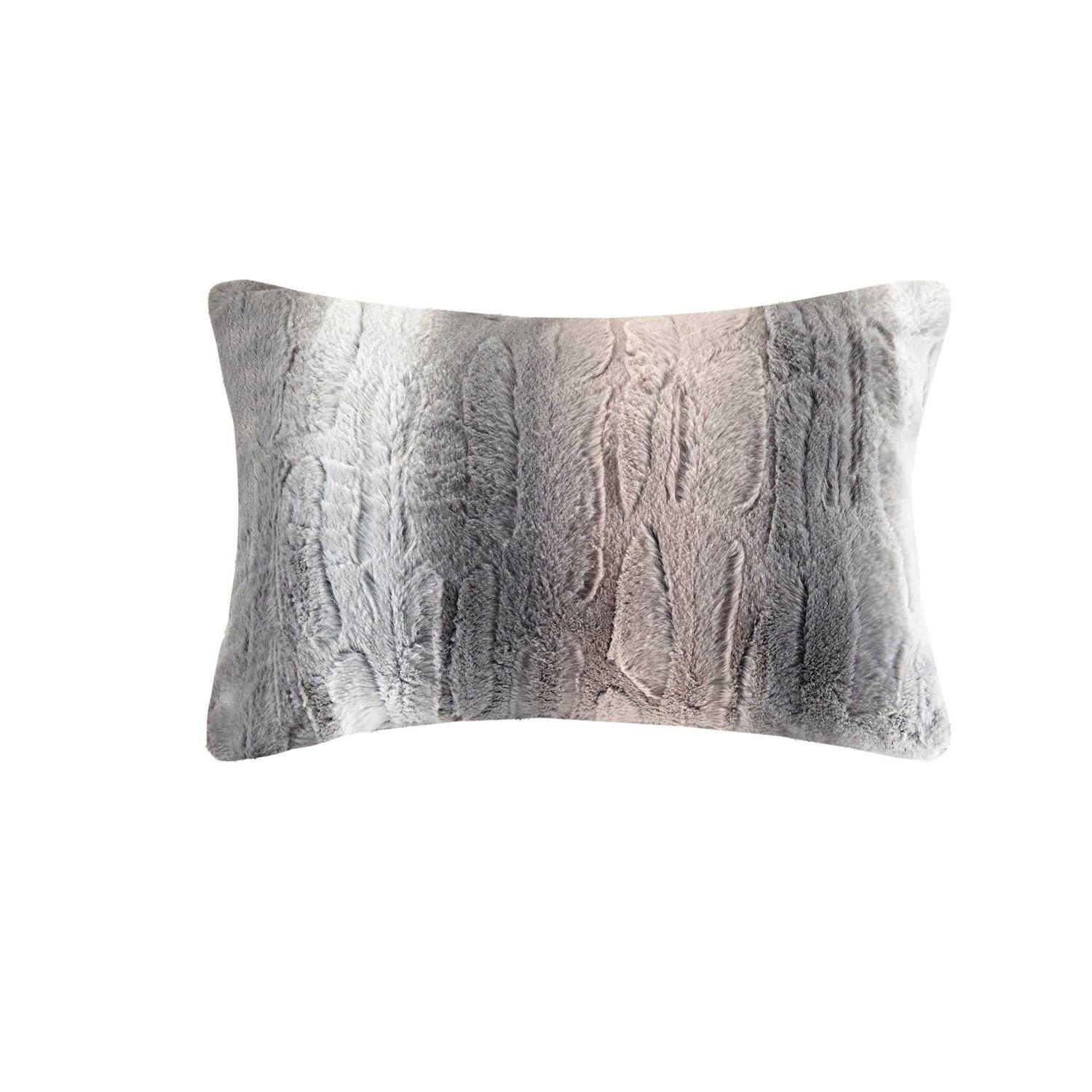 Madison Park Zuri Faux Fur Comforter Set