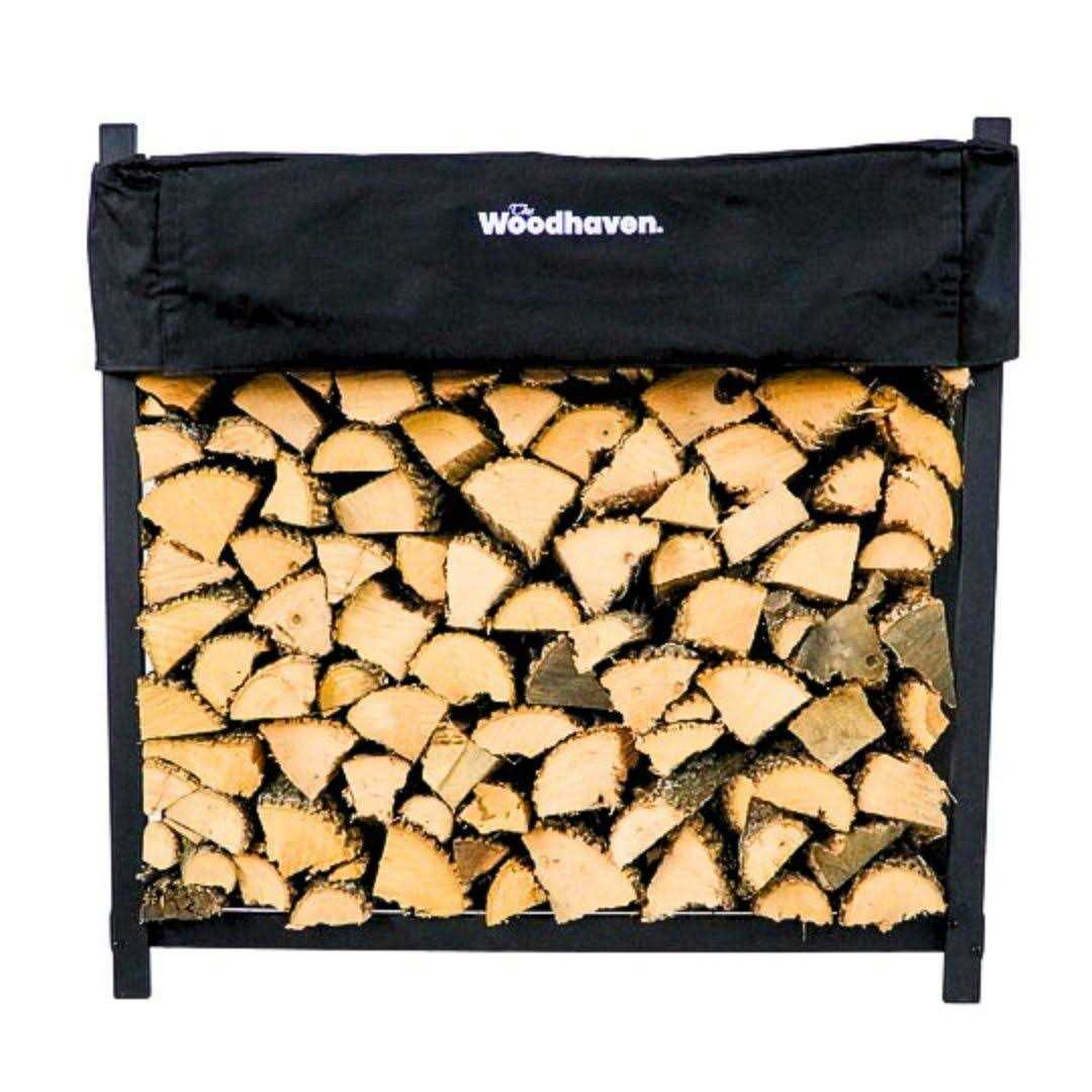 Alexander 48 WRC 48 WRC 4 Foot Woodhaven Firewood Rack With Cover