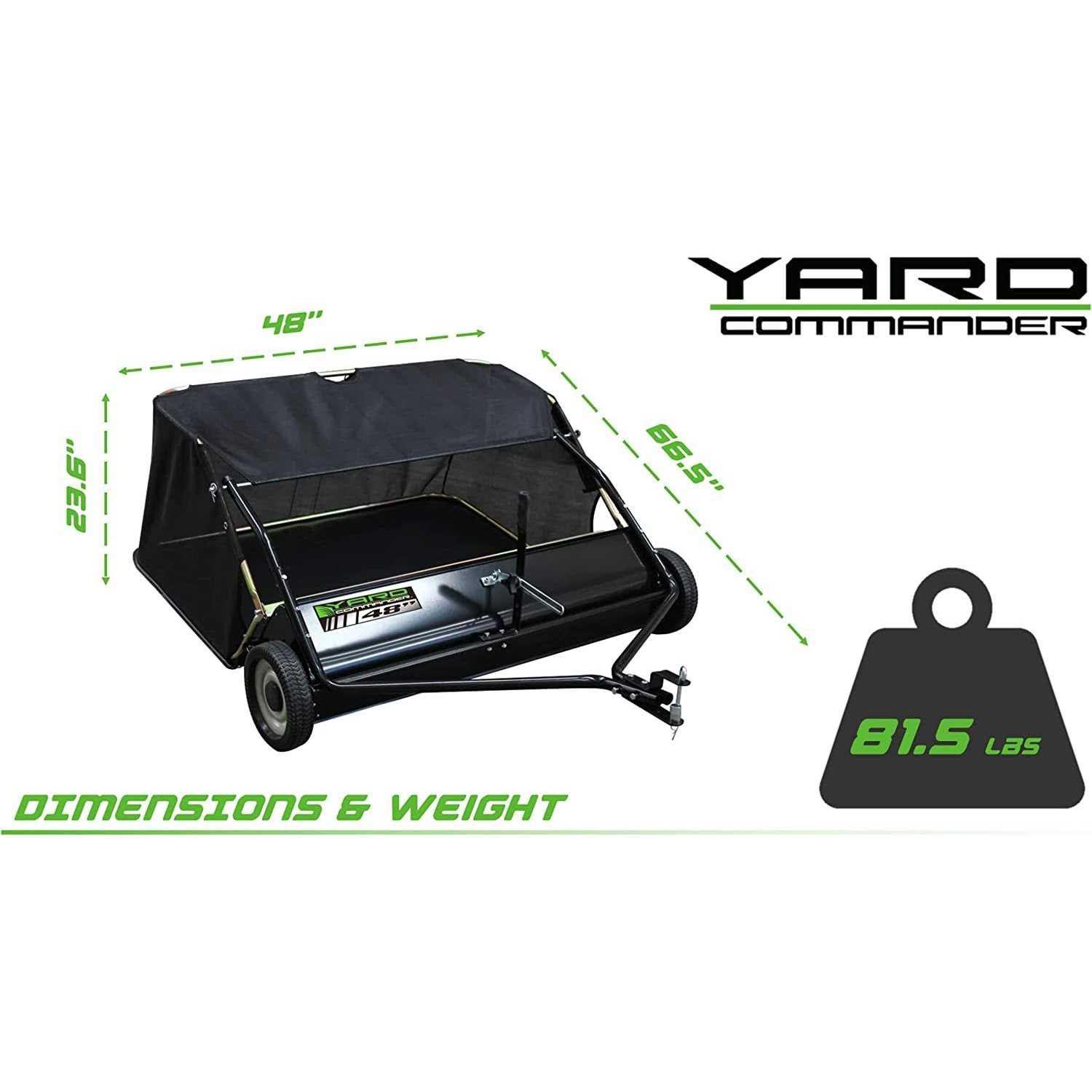 Yard Commander 48 Lawn Sweeper Tow-Behind