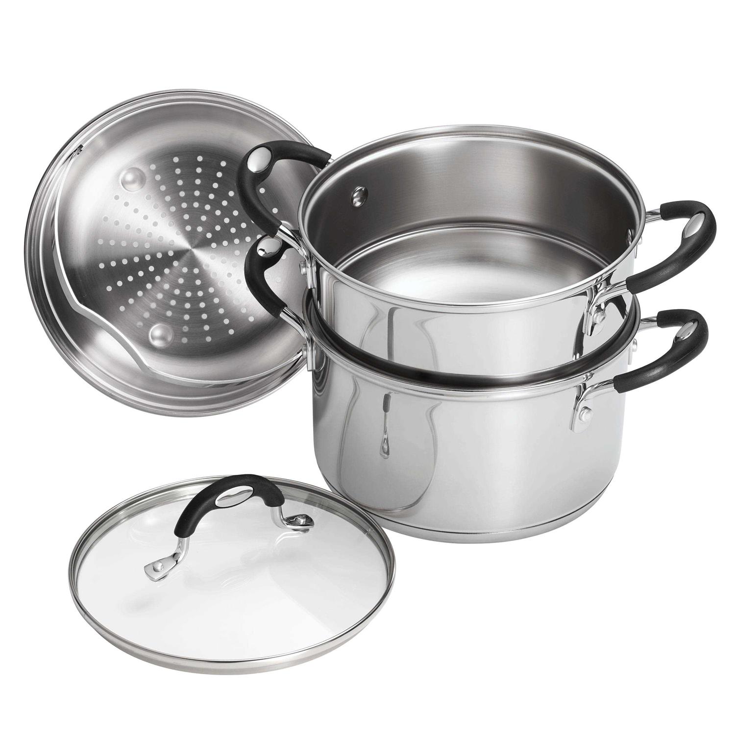 Tramontina Stainless Steel 3 Quart Steamer Double-Boiler