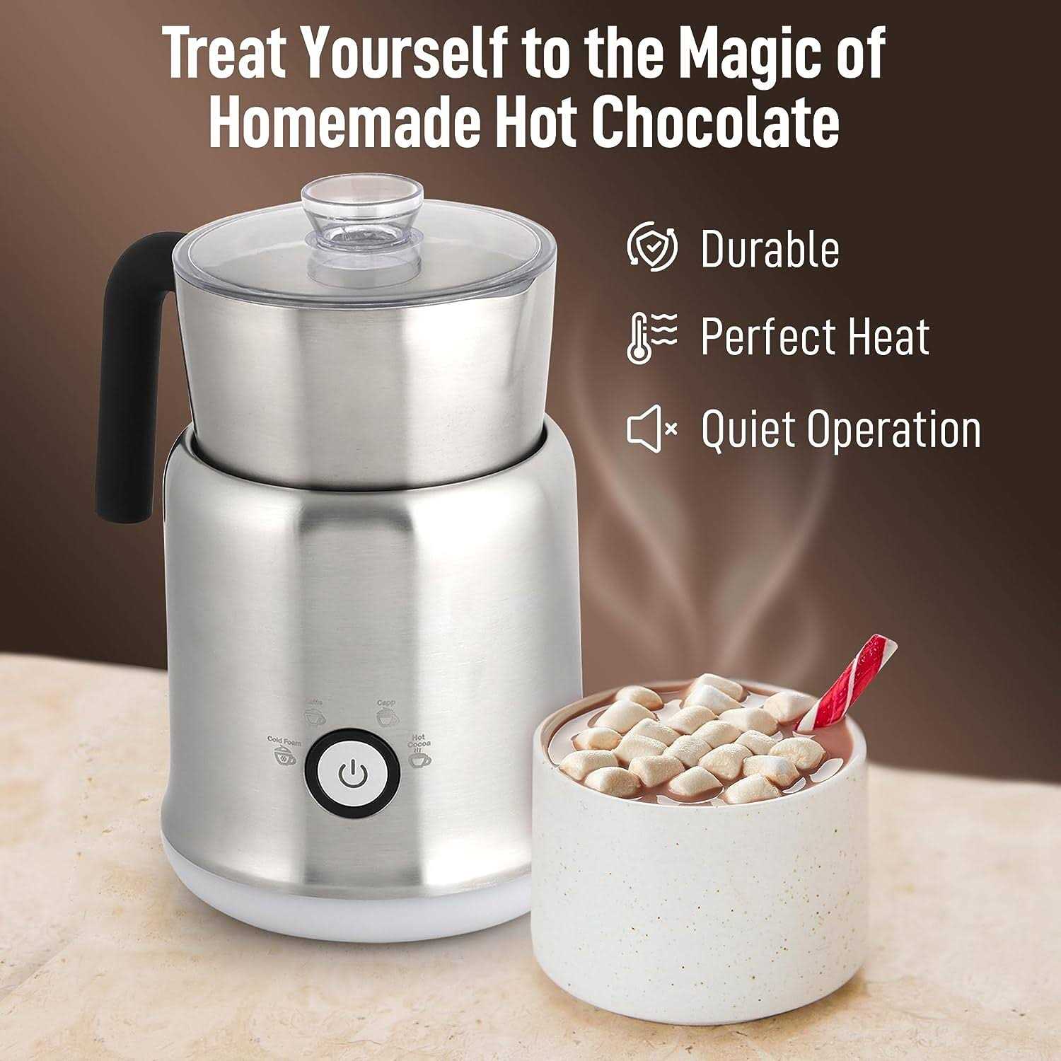 Zulay Kitchen Hot Chocolate Machine