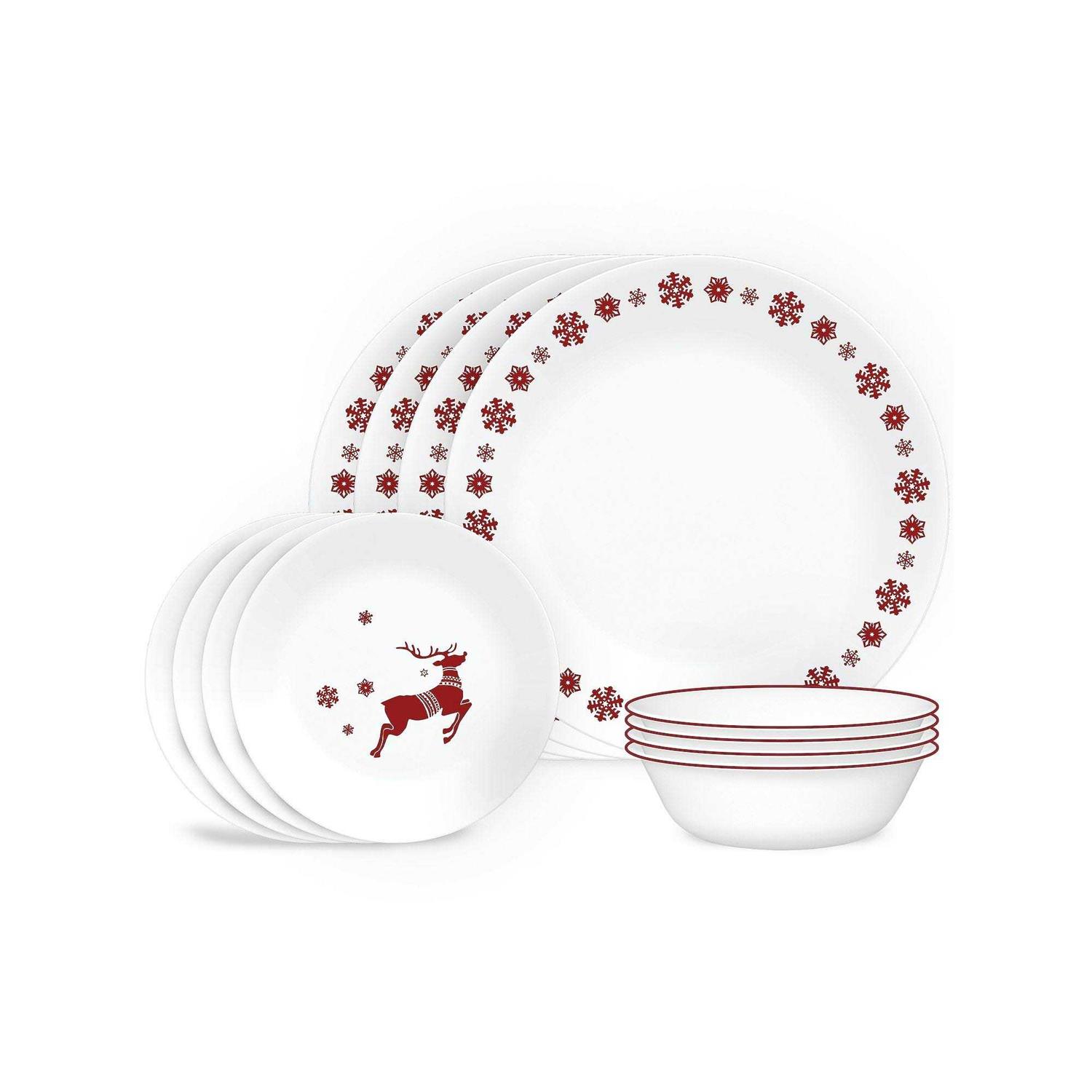 Corelle Rudolph 12-Pc Dinnerware Set