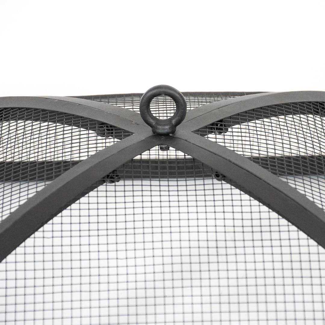 Blue Sky Outdoor Living Spark Screen and Lift for Square Peak Patio Fire Pit