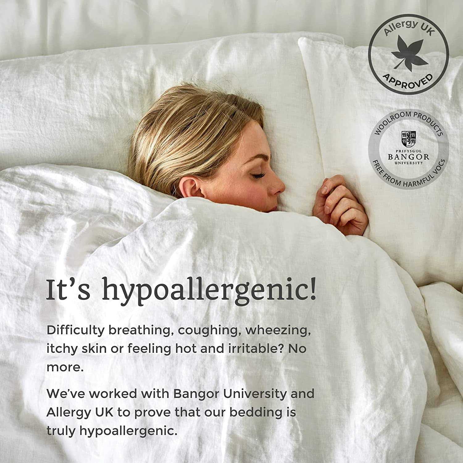 Woolroom Washable Pillow Wool