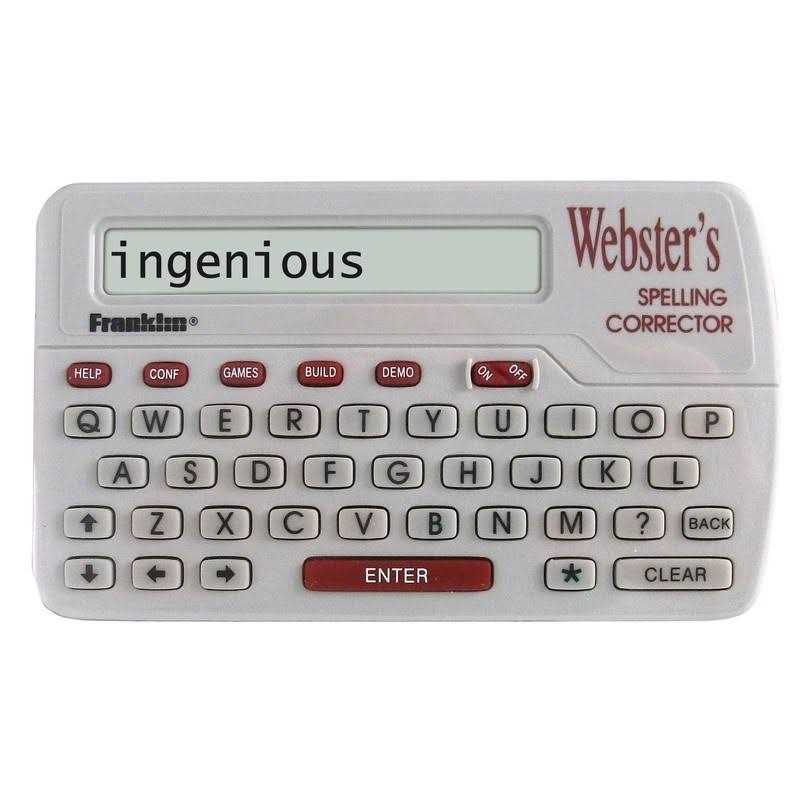 Websters Spelling Corrector NCS-100